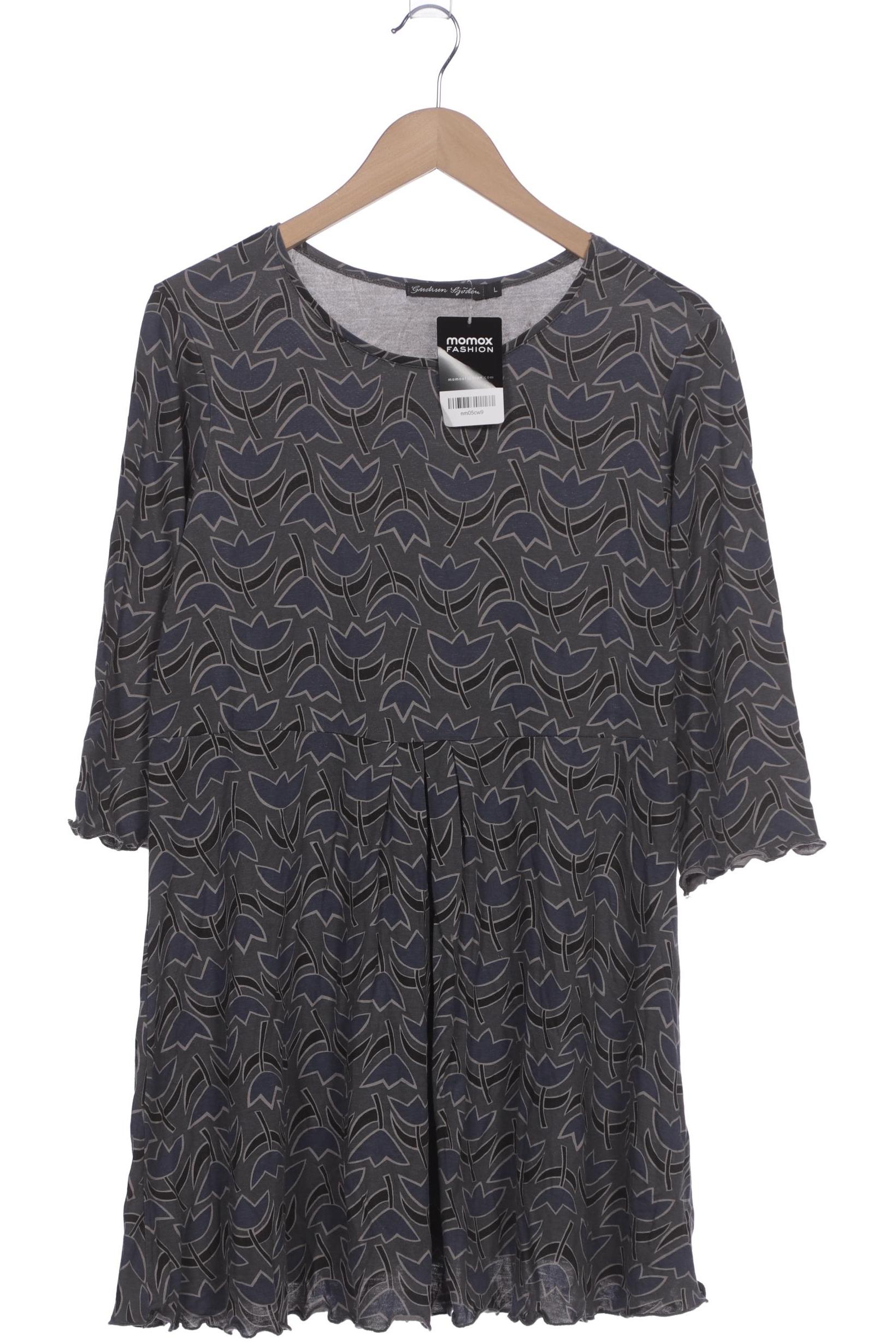 

Gudrun Sjödén Damen Langarmshirt, grau, Gr. 42