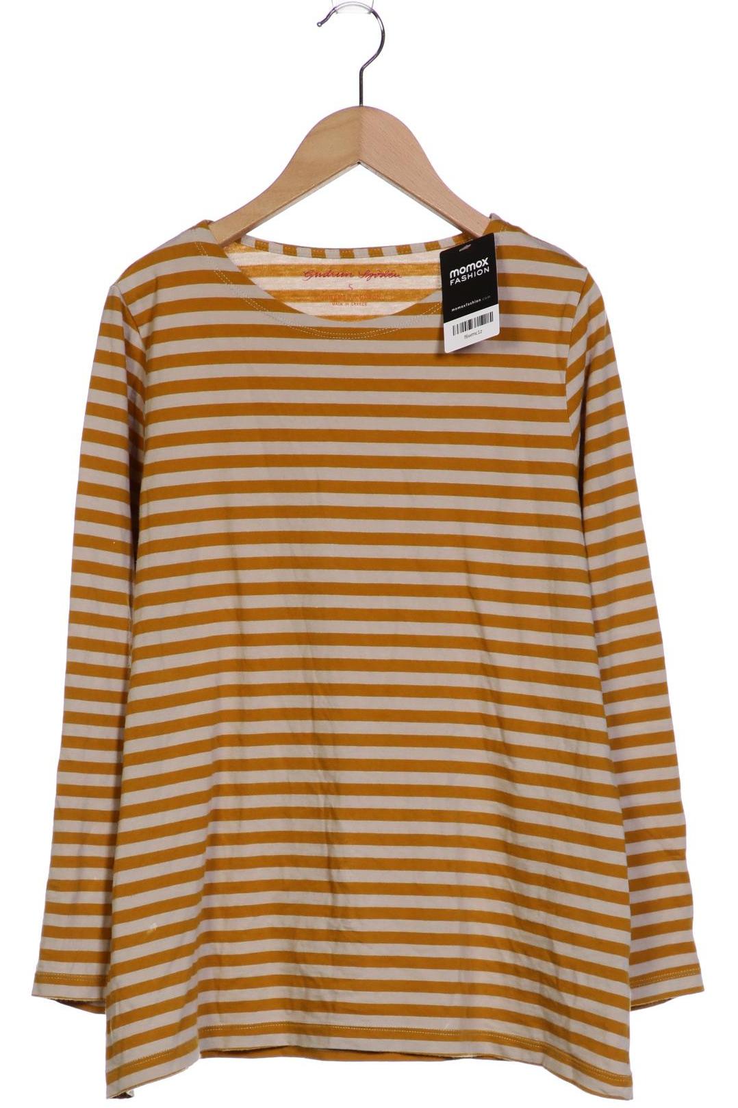 

Gudrun Sjödén Damen Langarmshirt, orange, Gr. 36