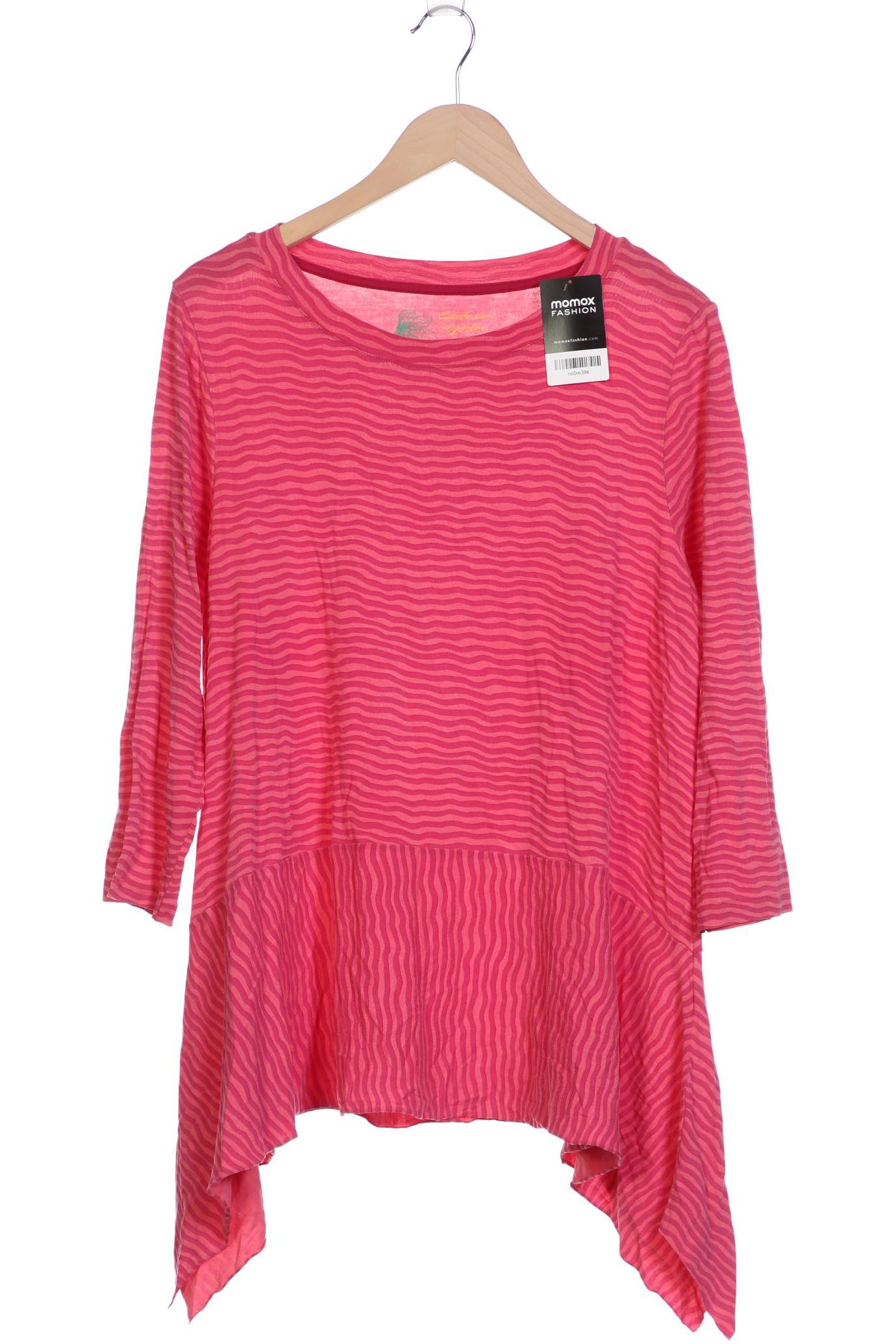 

Gudrun Sjödén Damen Langarmshirt, pink, Gr. 42