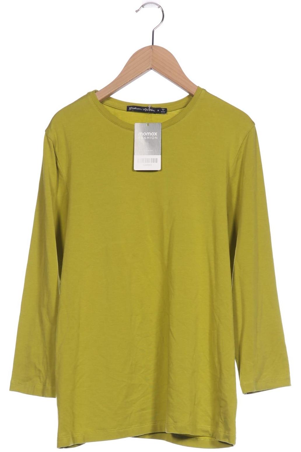 

Gudrun Sjödén Damen Langarmshirt, grün, Gr. 38