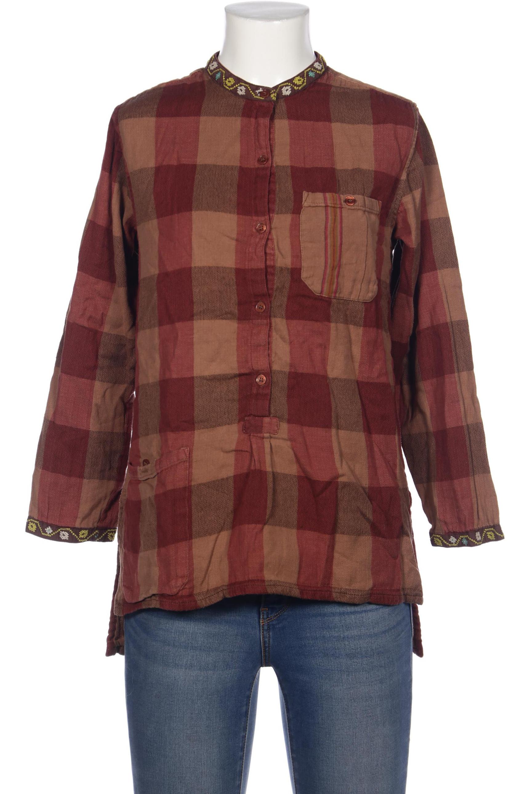 

Gudrun Sjödén Damen Bluse, braun, Gr. 36
