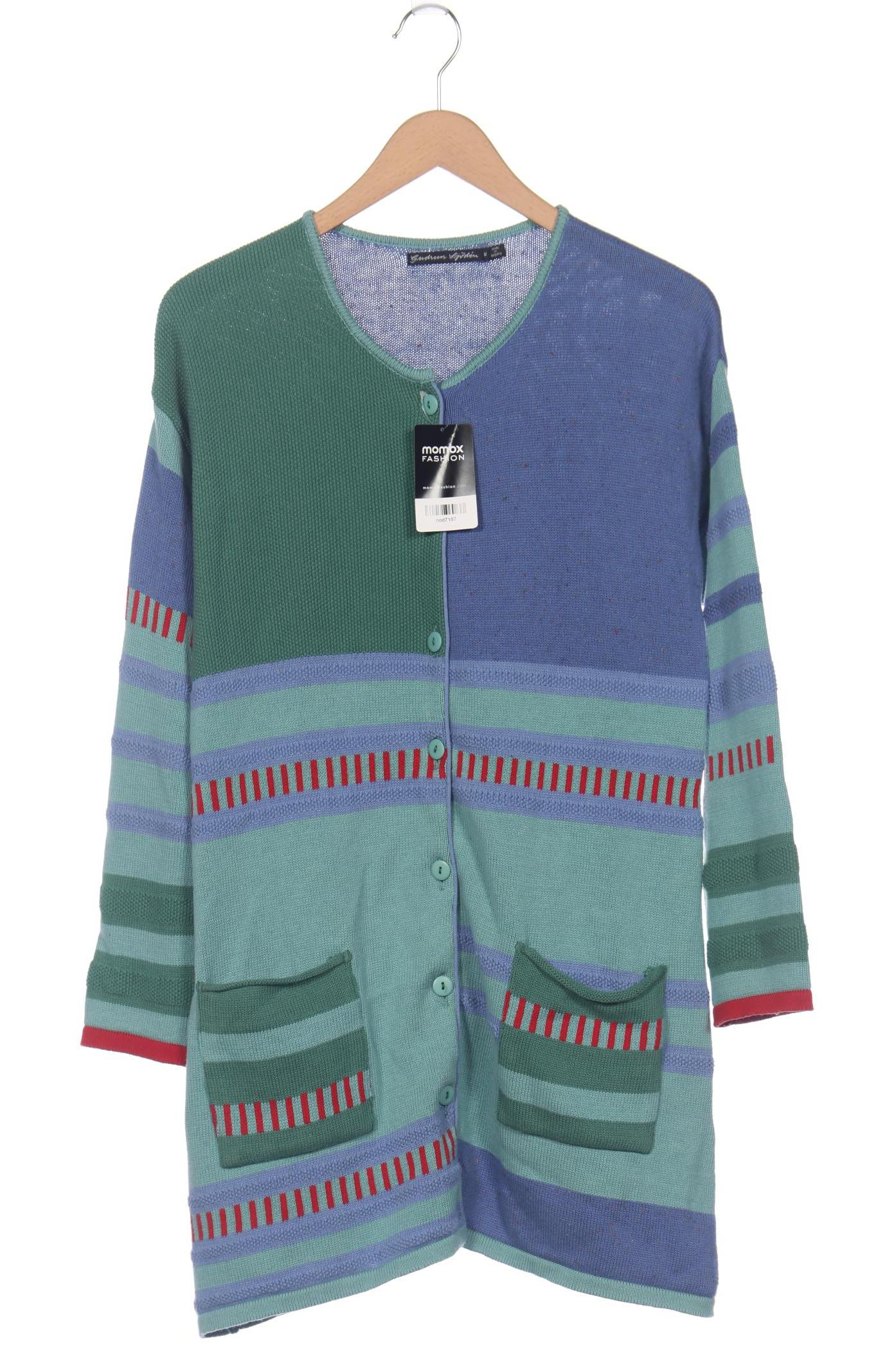 

Gudrun Sjödén Damen Strickjacke, grün, Gr. 38