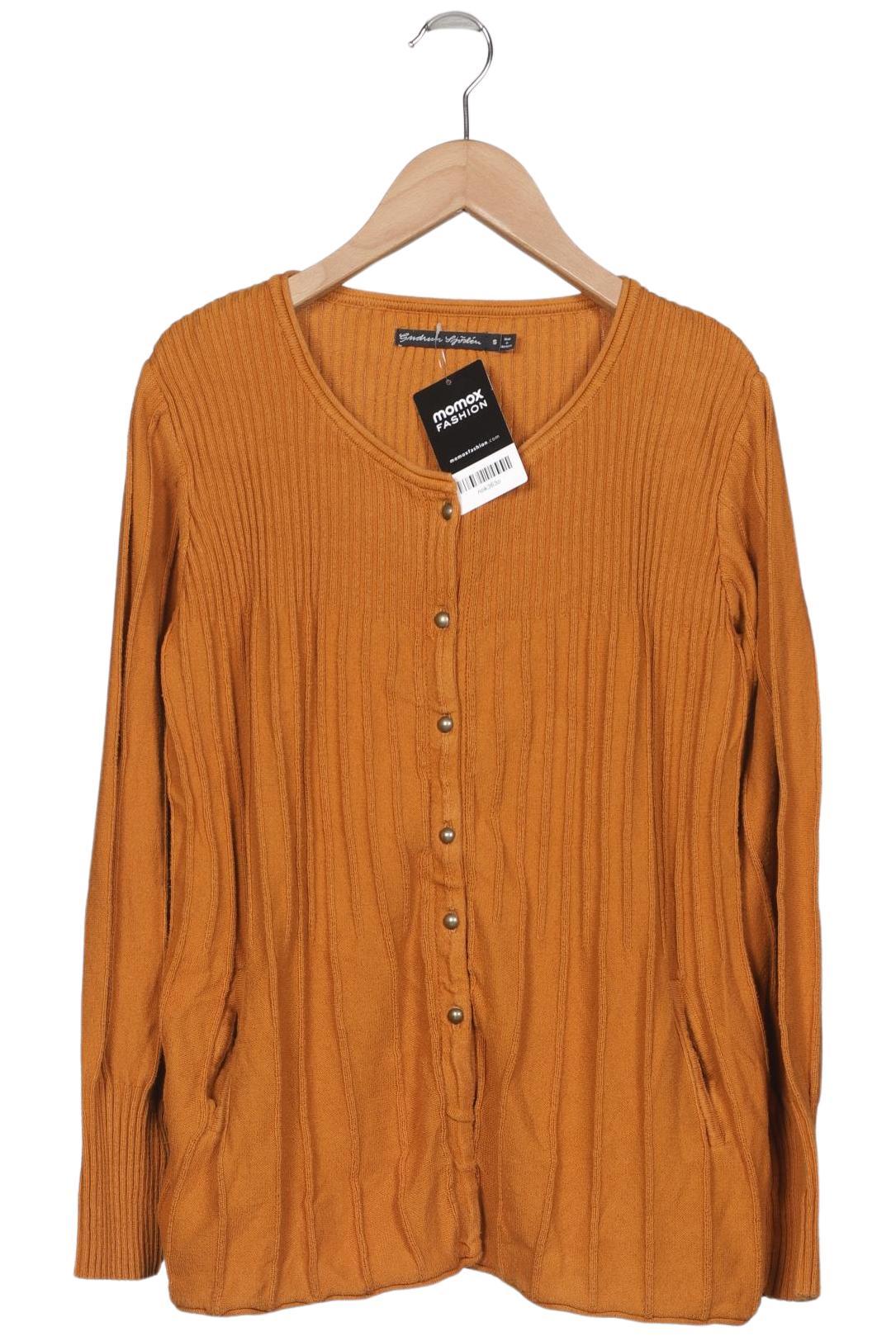 

Gudrun Sjödén Damen Strickjacke, orange, Gr. 36