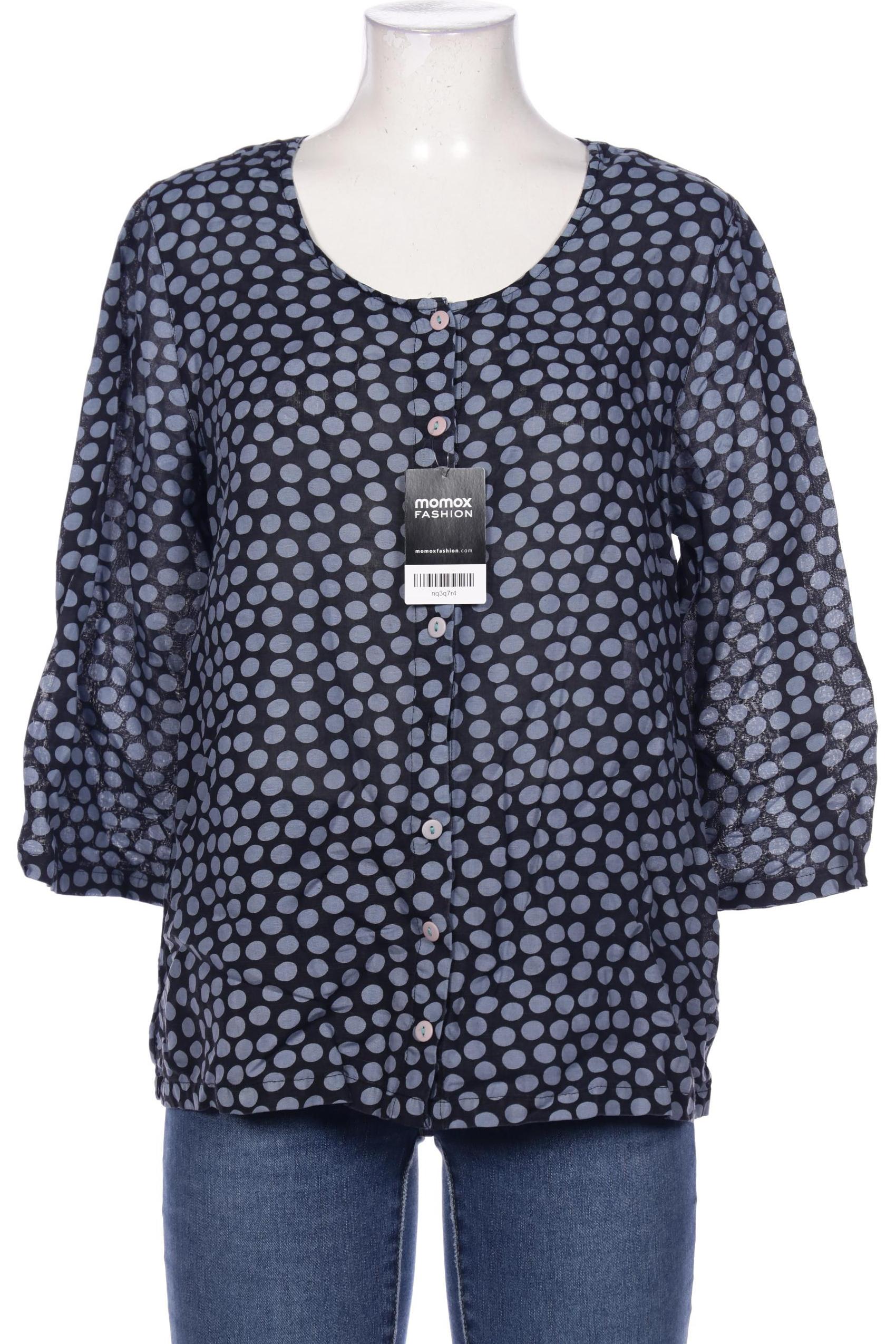 

Gudrun Sjödén Damen Bluse, marineblau, Gr. 38