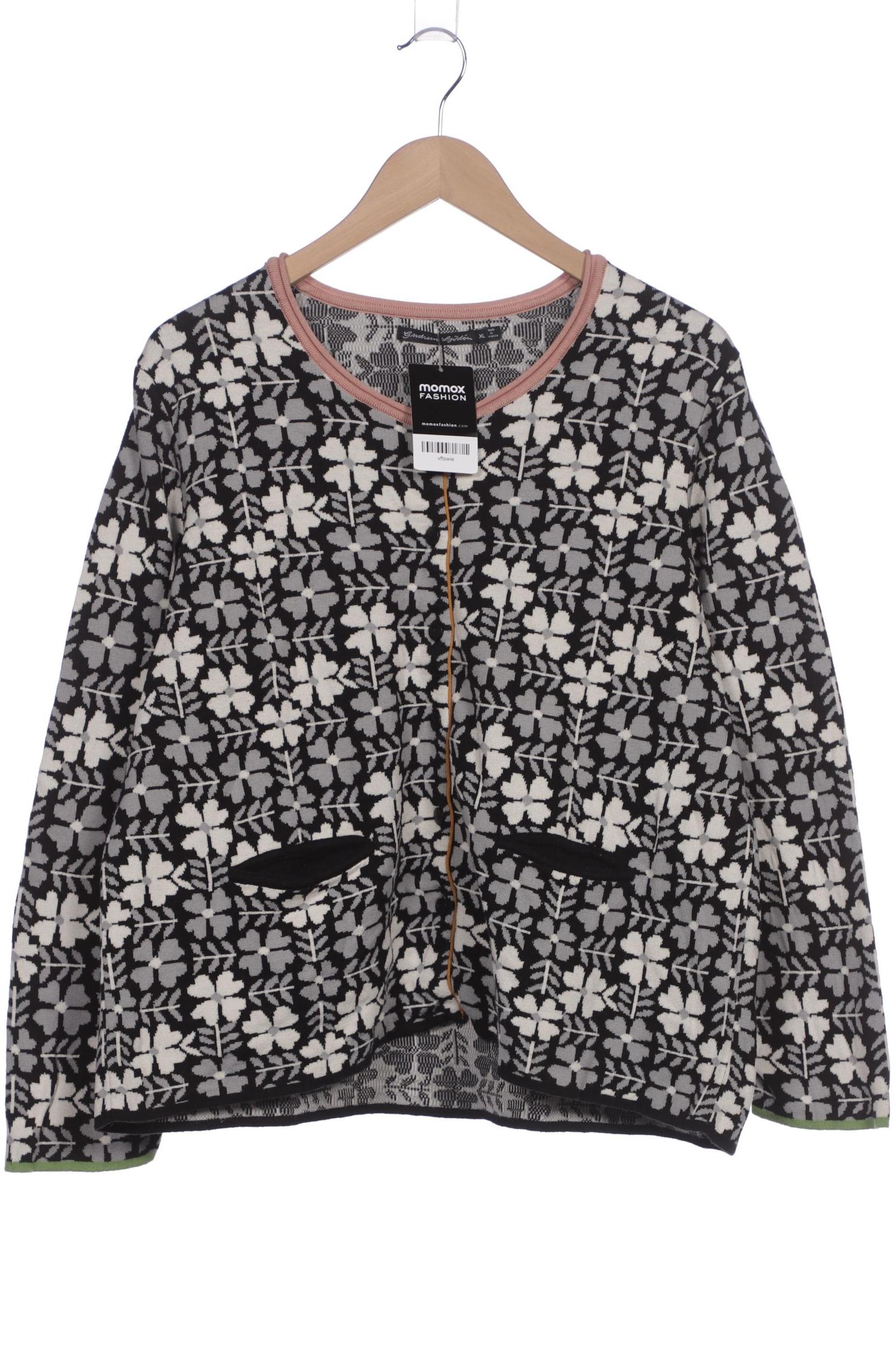 

Gudrun Sjödén Damen Strickjacke, schwarz, Gr. 44