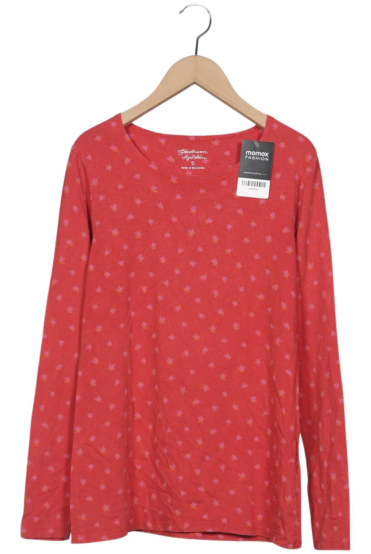 

Gudrun Sjödén Damen Langarmshirt, rot, Gr. 36