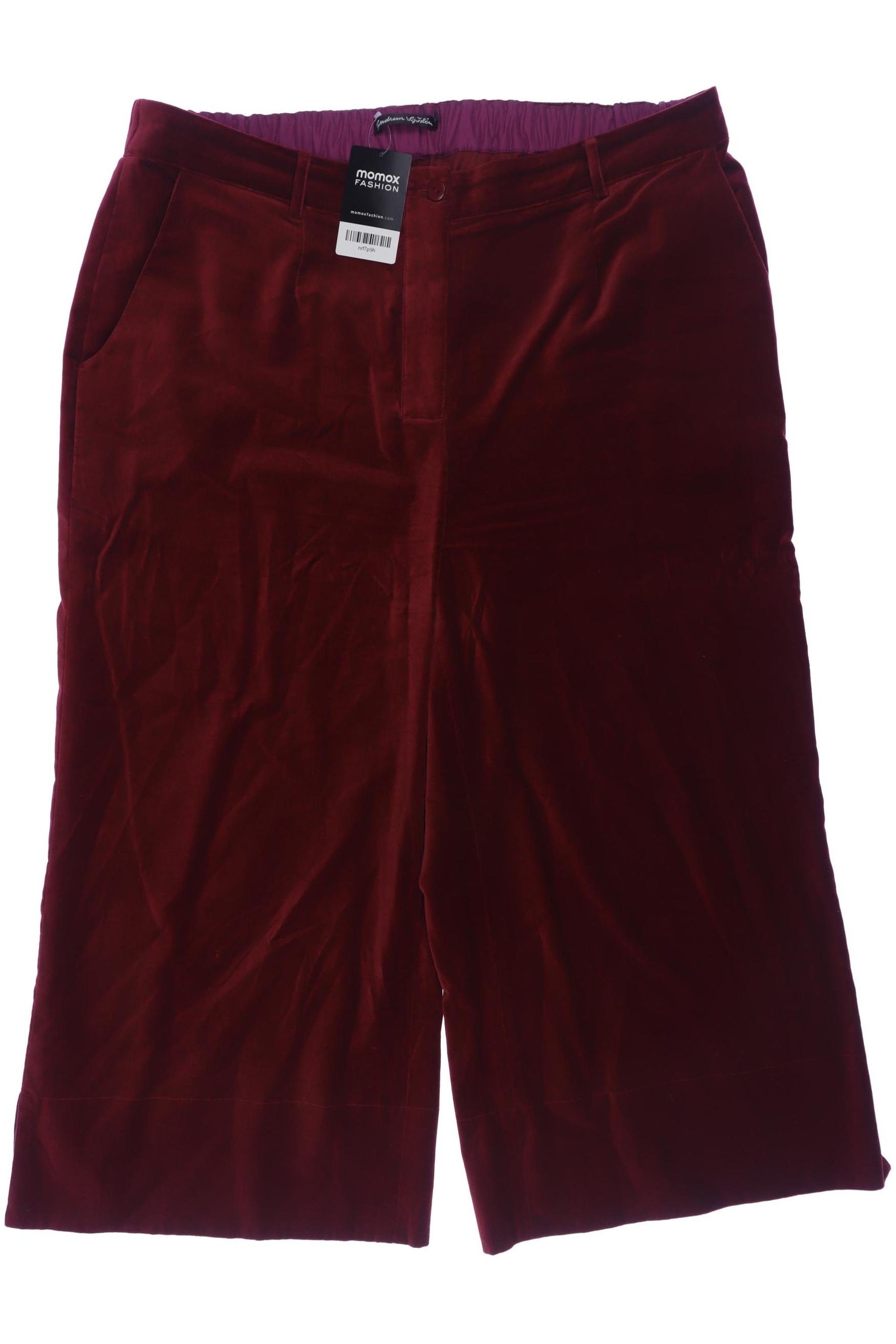 

Gudrun Sjödén Damen Stoffhose, rot, Gr. 0