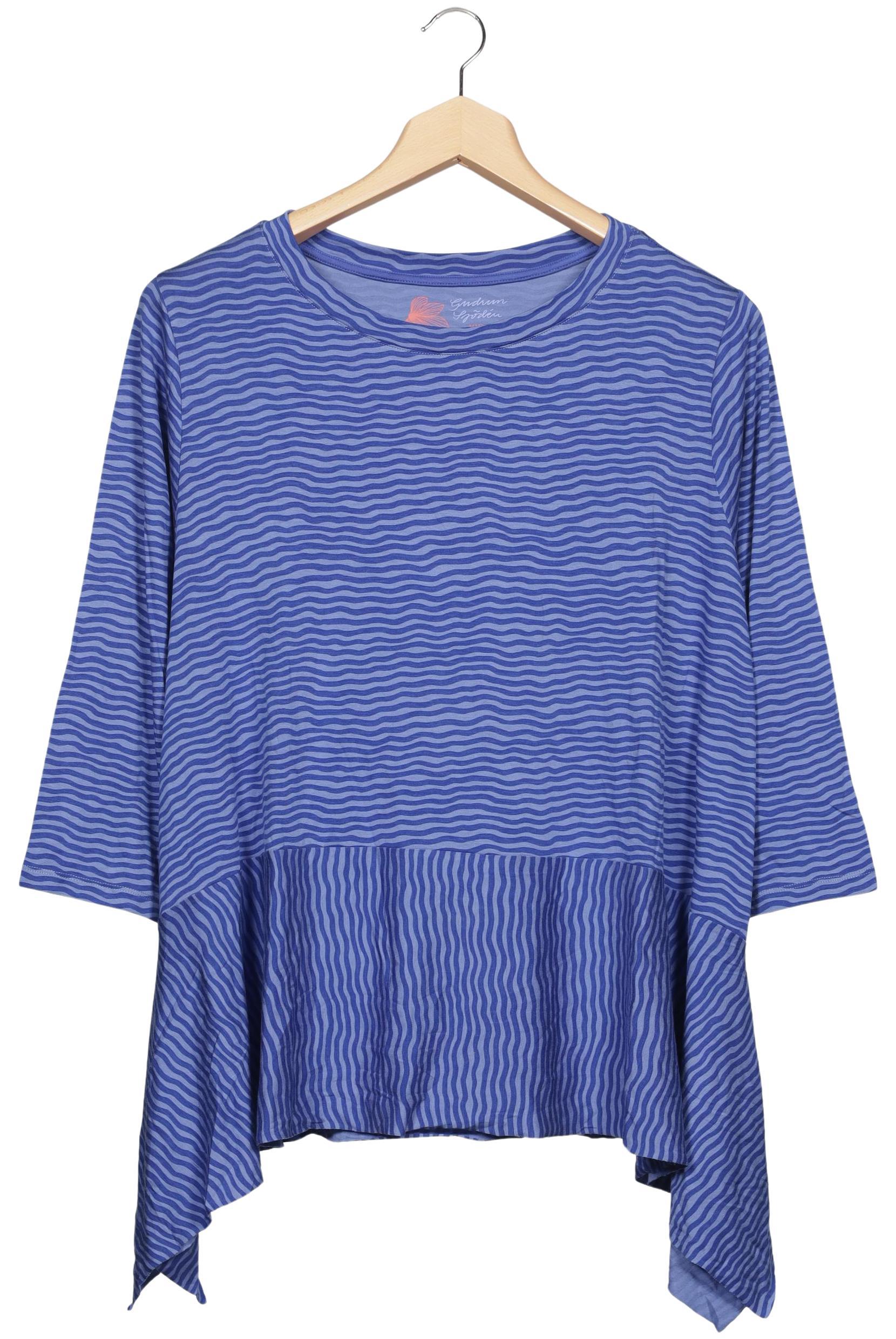 

Gudrun Sjödén Damen Langarmshirt, hellblau, Gr. 46