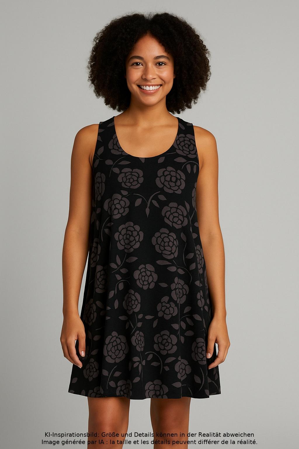 

Gudrun Sjödén Damen Kleid, schwarz, Gr. 36