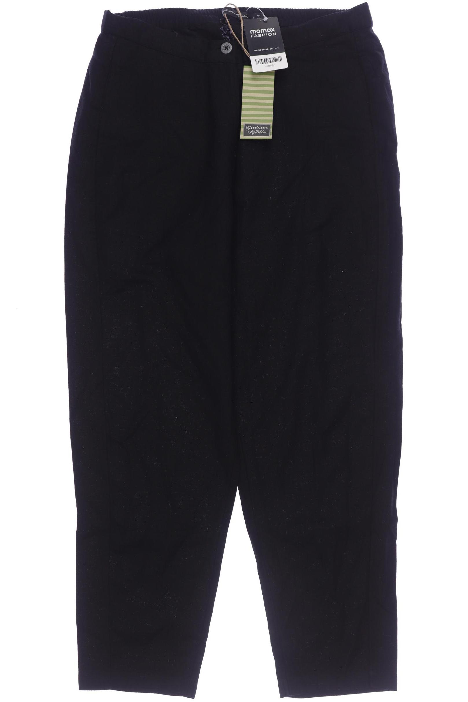 

Gudrun Sjödén Damen Stoffhose, schwarz, Gr. 0