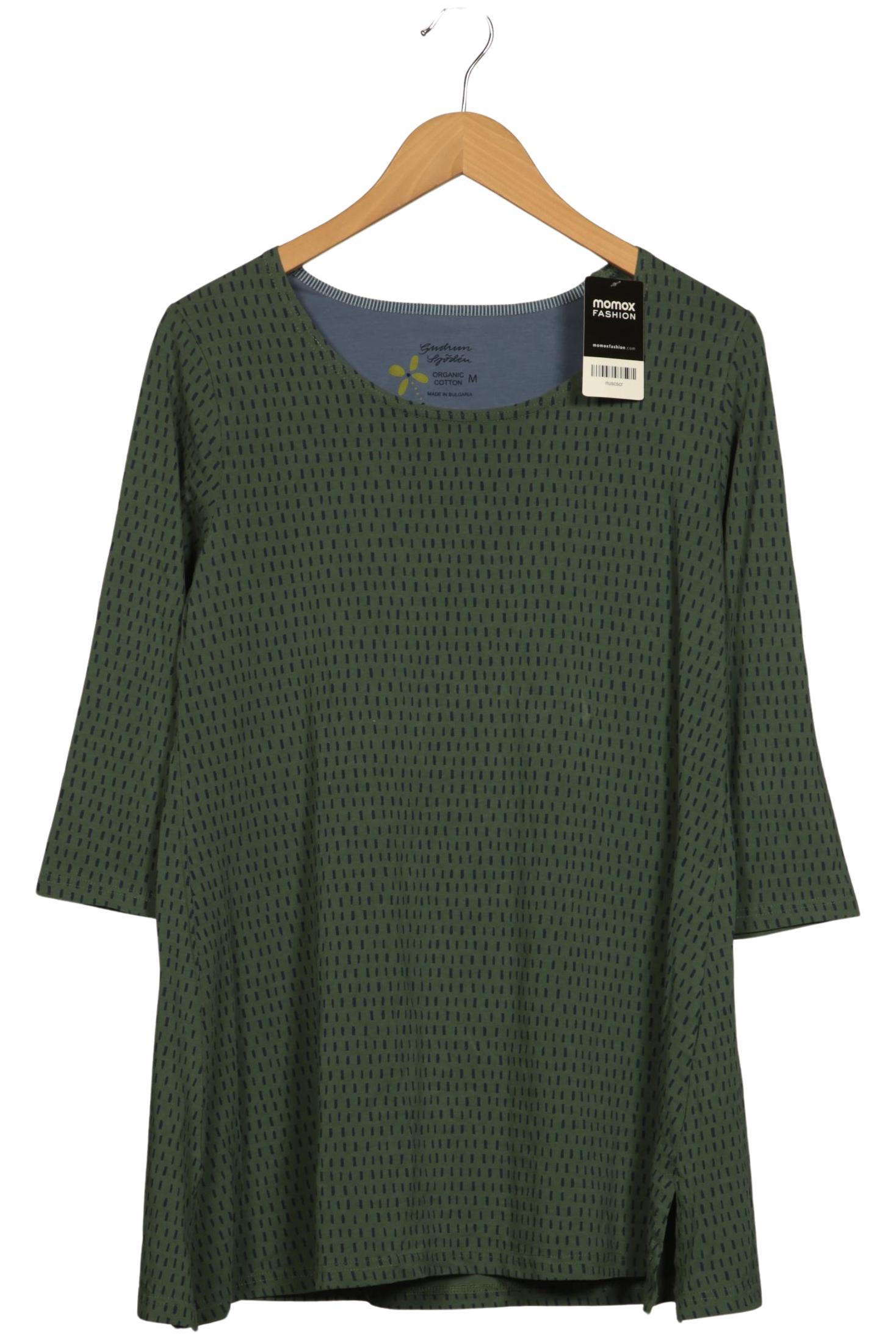 

Gudrun Sjödén Damen Langarmshirt, grün, Gr. 38