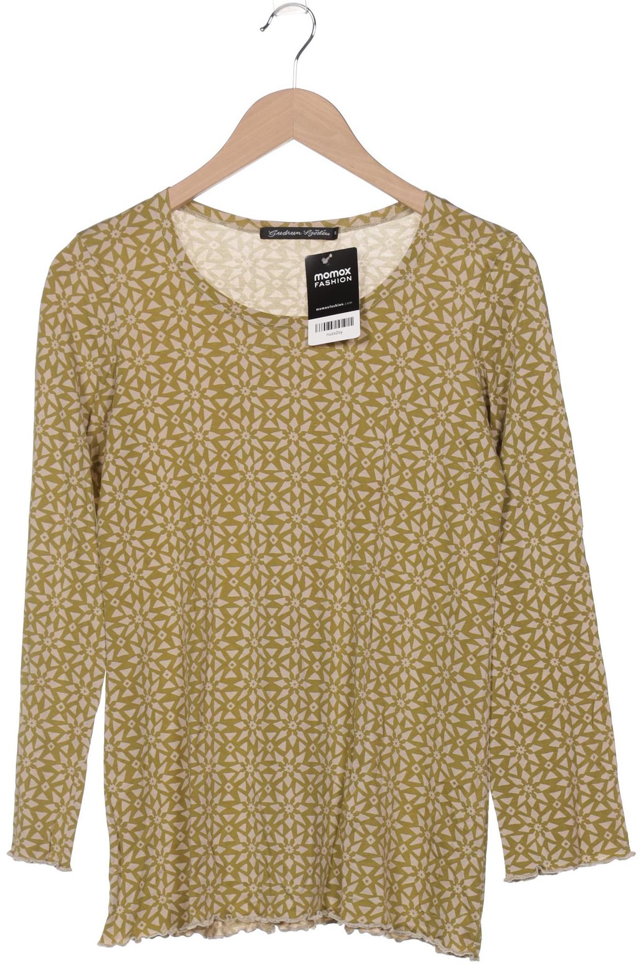 

Gudrun Sjödén Damen Langarmshirt, hellgrün, Gr. 36