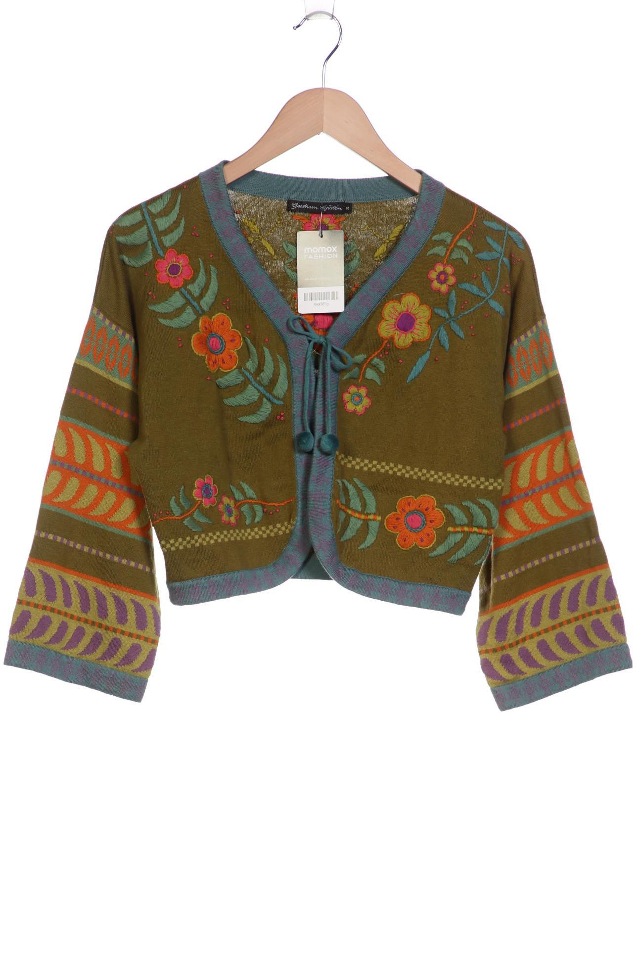 

Gudrun Sjödén Damen Strickjacke, grün, Gr. 38