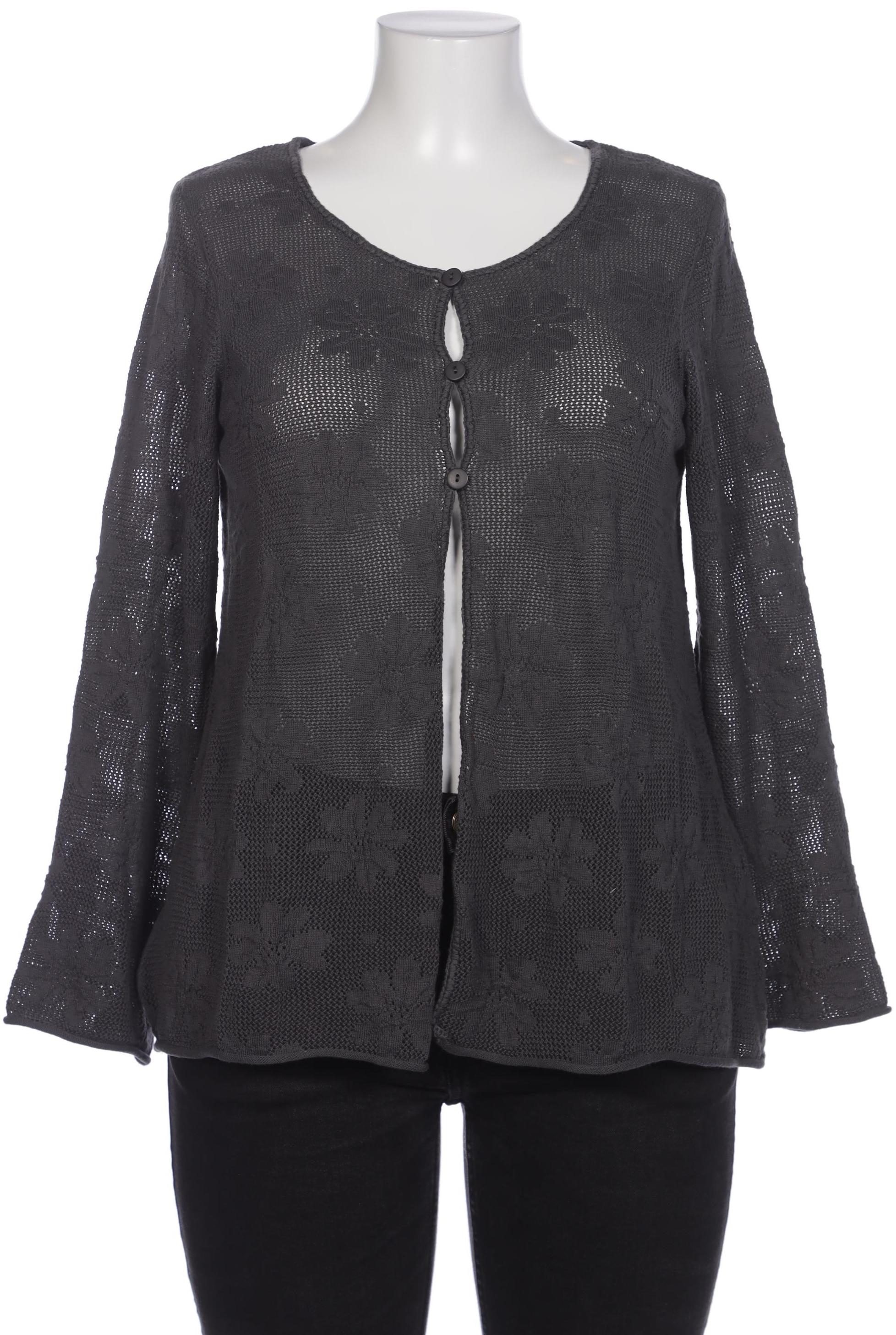 

Gudrun Sjödén Damen Strickjacke, grau, Gr. 38