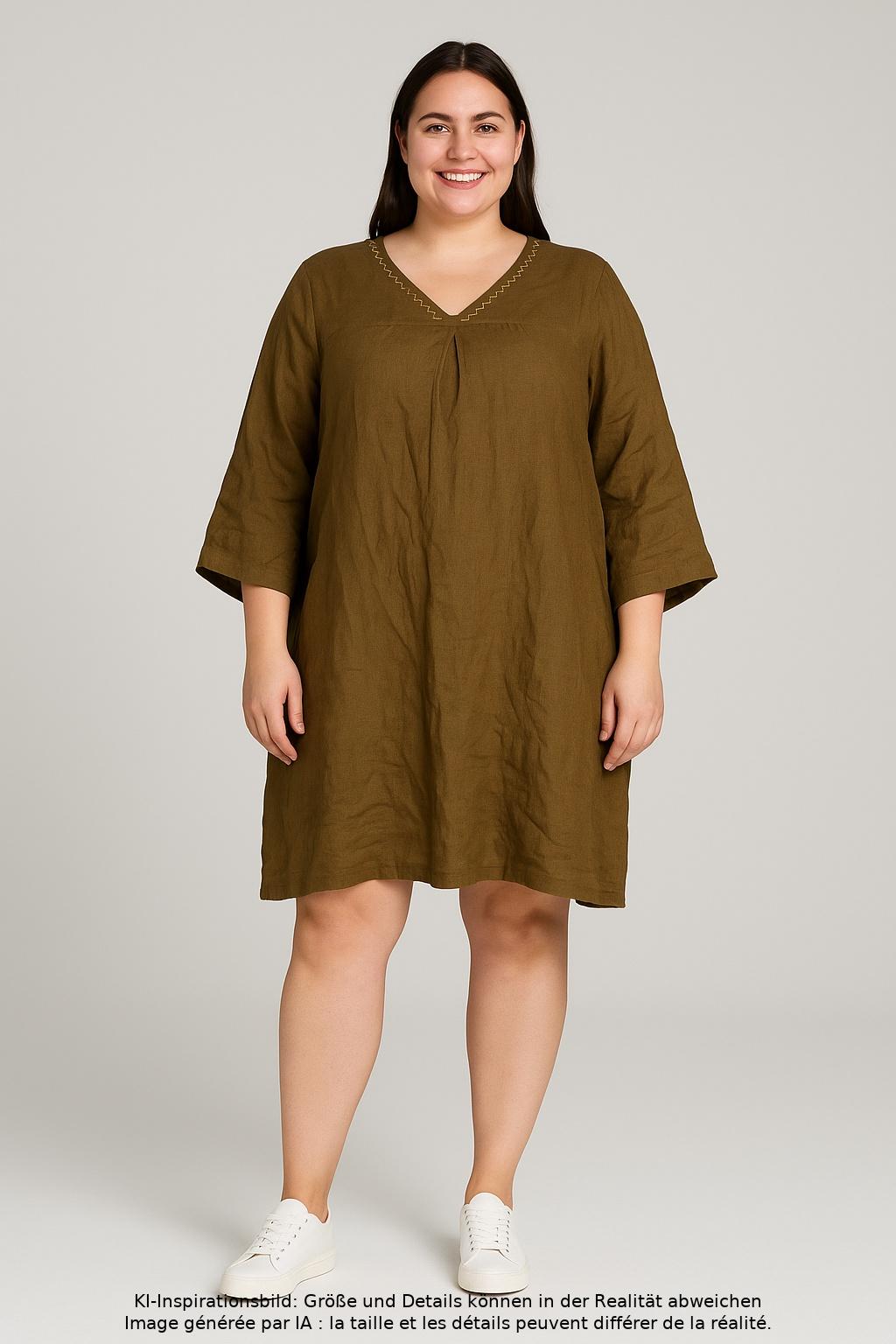 

Gudrun Sjödén Damen Kleid, grün, Gr. 44