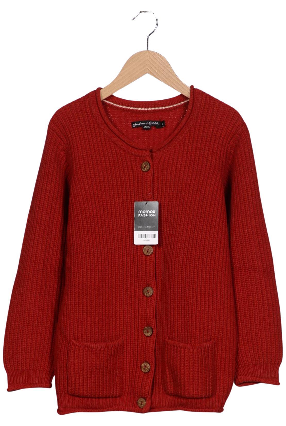 

Gudrun Sjödén Damen Strickjacke, rot, Gr. 36
