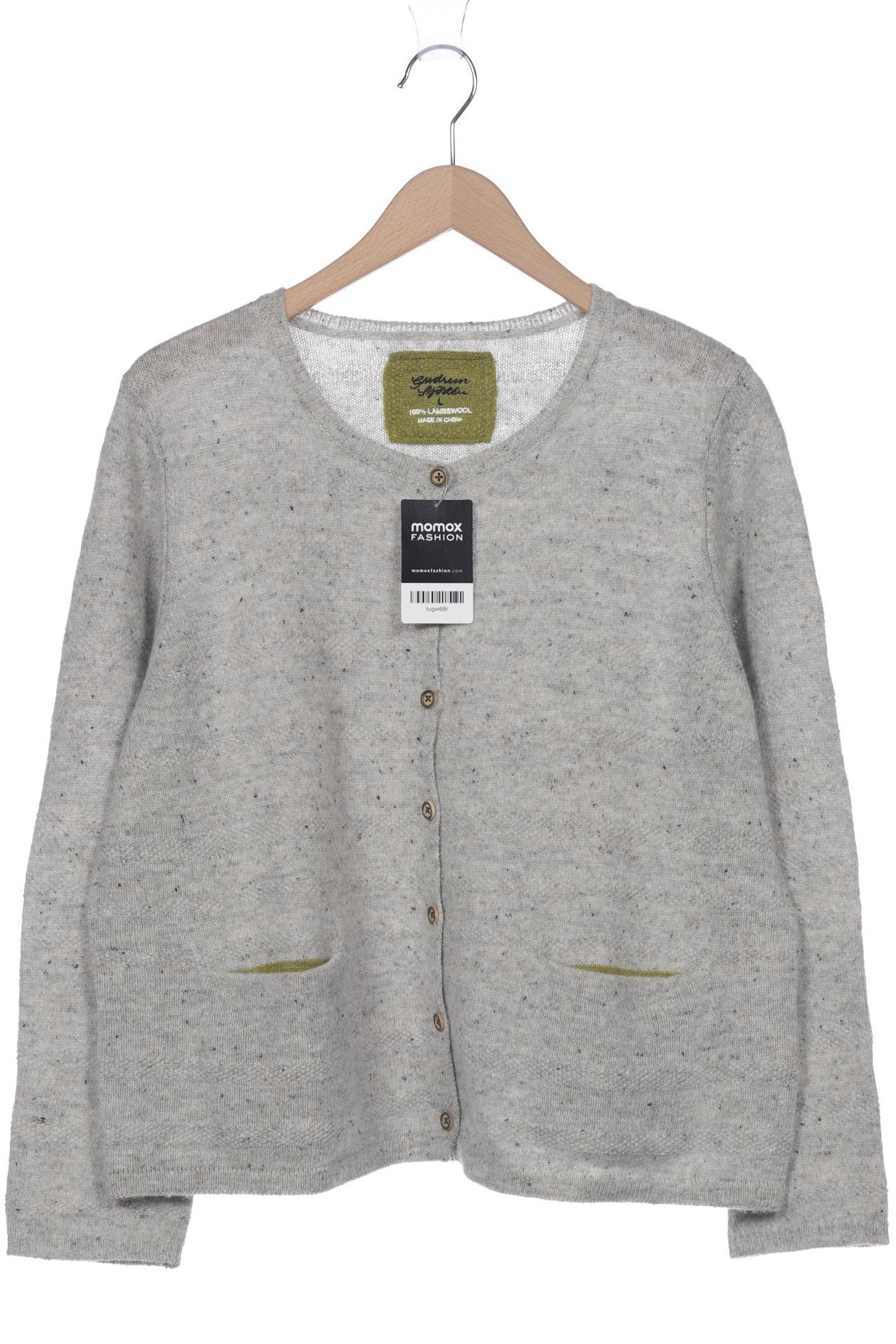 

Gudrun Sjödén Damen Strickjacke, grau, Gr. 42