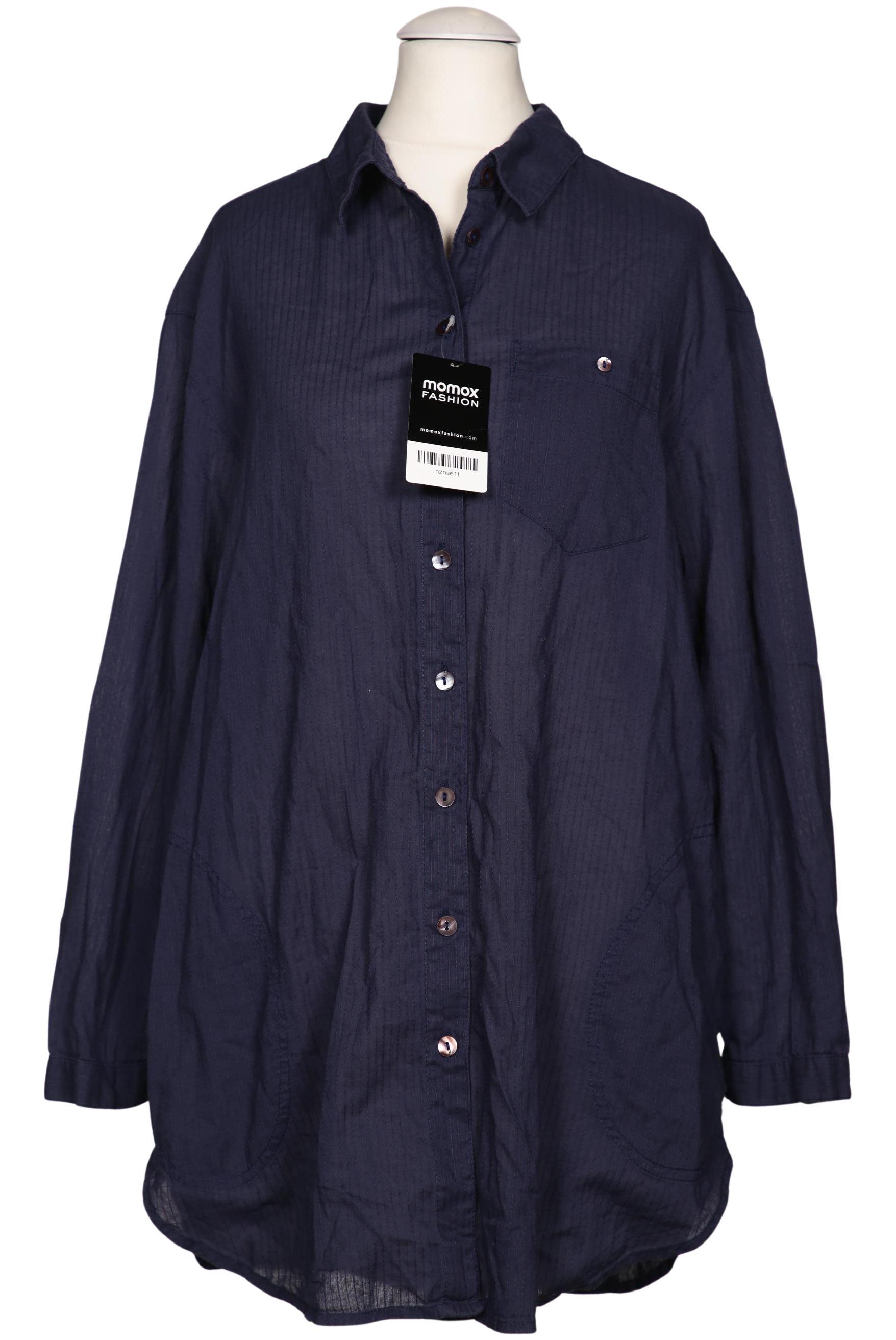 

Gudrun Sjödén Damen Bluse, marineblau, Gr. 36