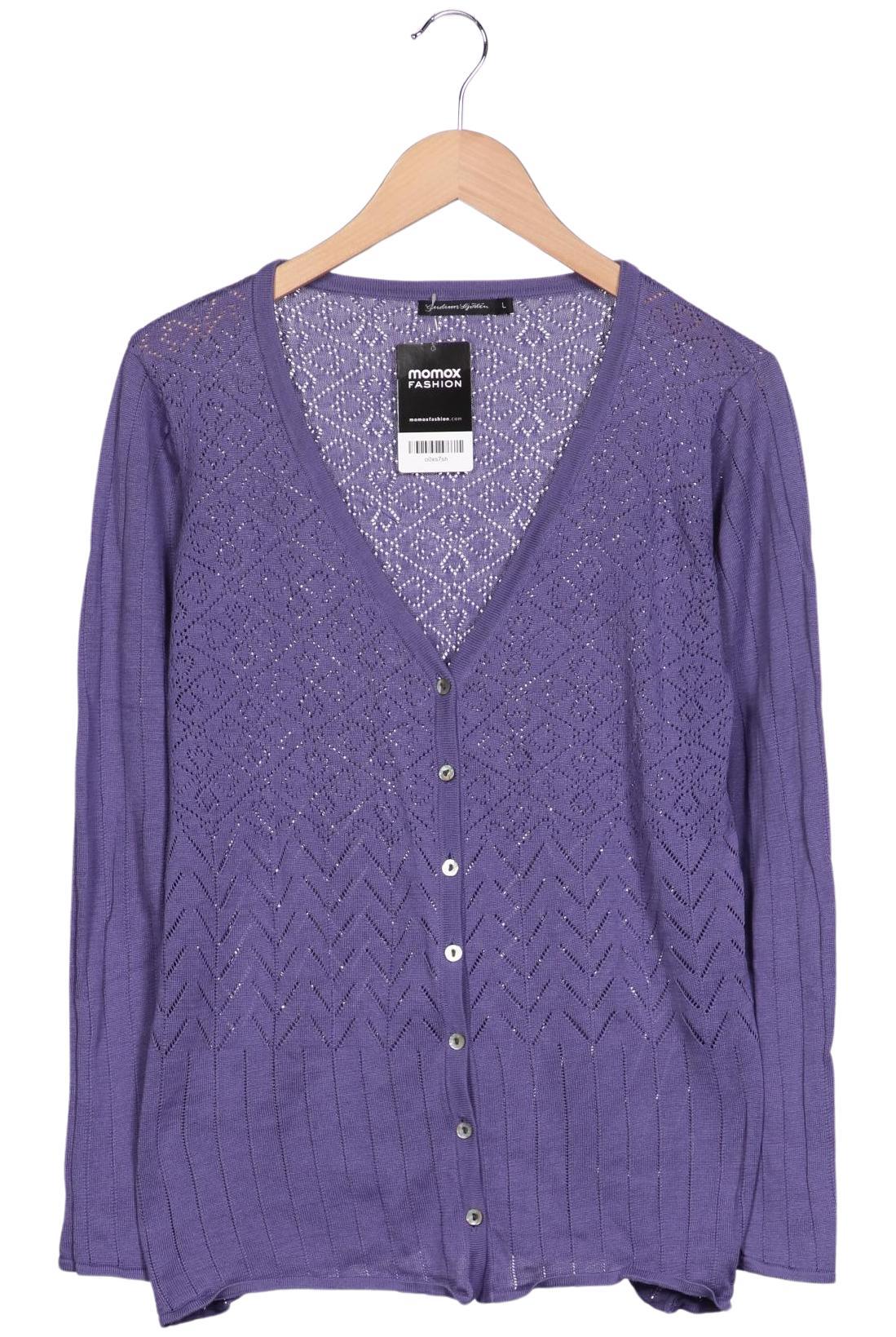 

Gudrun Sjödén Damen Strickjacke, flieder, Gr. 42