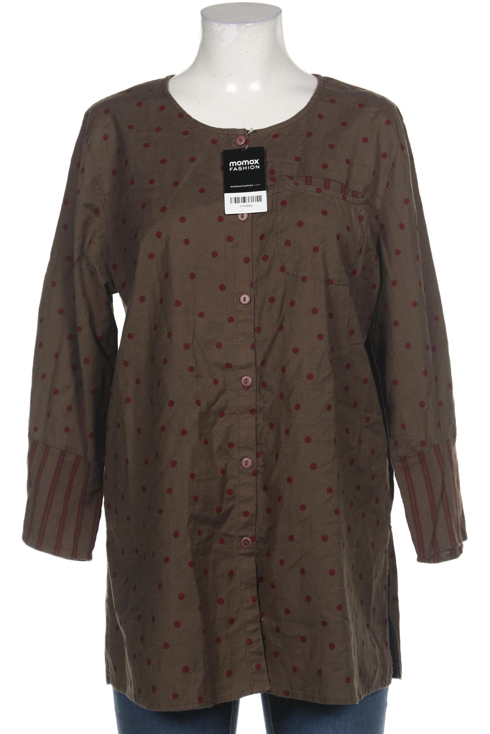 

Gudrun Sjödén Damen Bluse, braun, Gr. 42