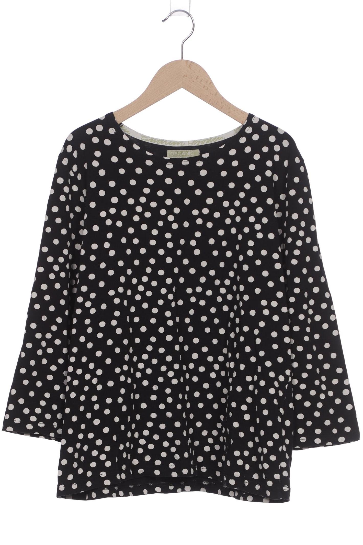 

Gudrun Sjödén Damen Langarmshirt, schwarz, Gr. 42