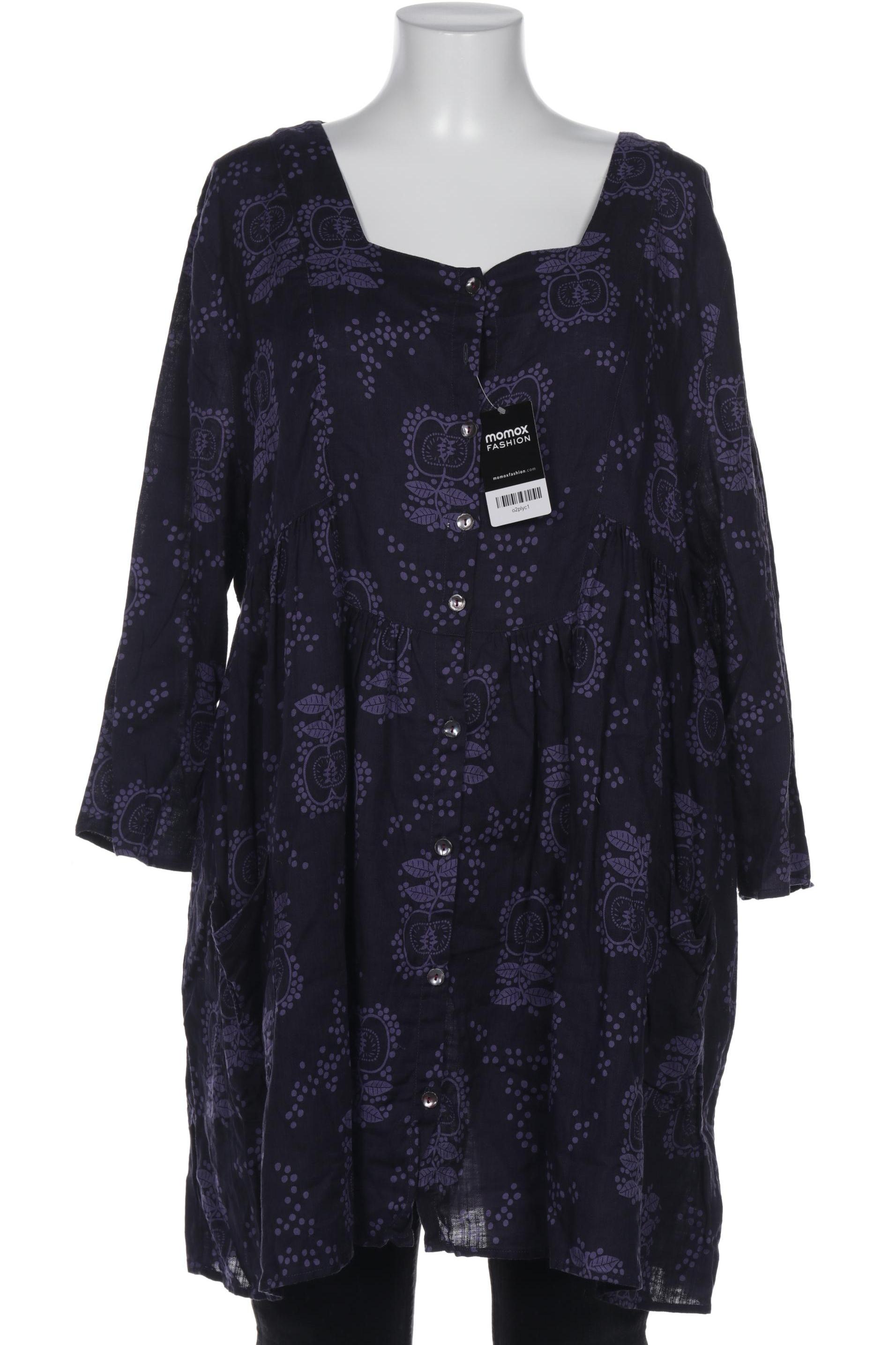 

Gudrun Sjödén Damen Bluse, marineblau, Gr. 46
