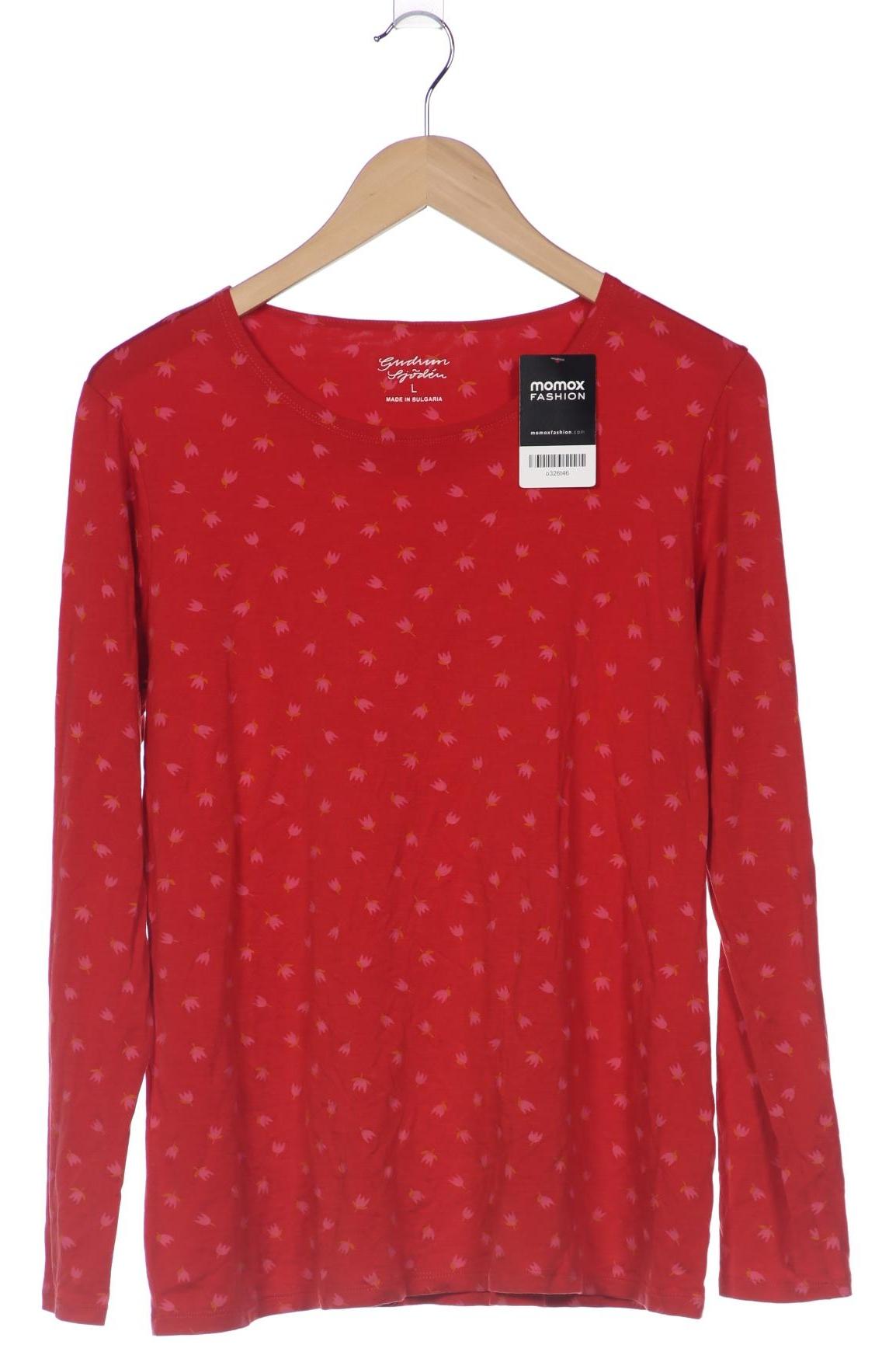 

Gudrun Sjödén Damen Langarmshirt, rot, Gr. 42