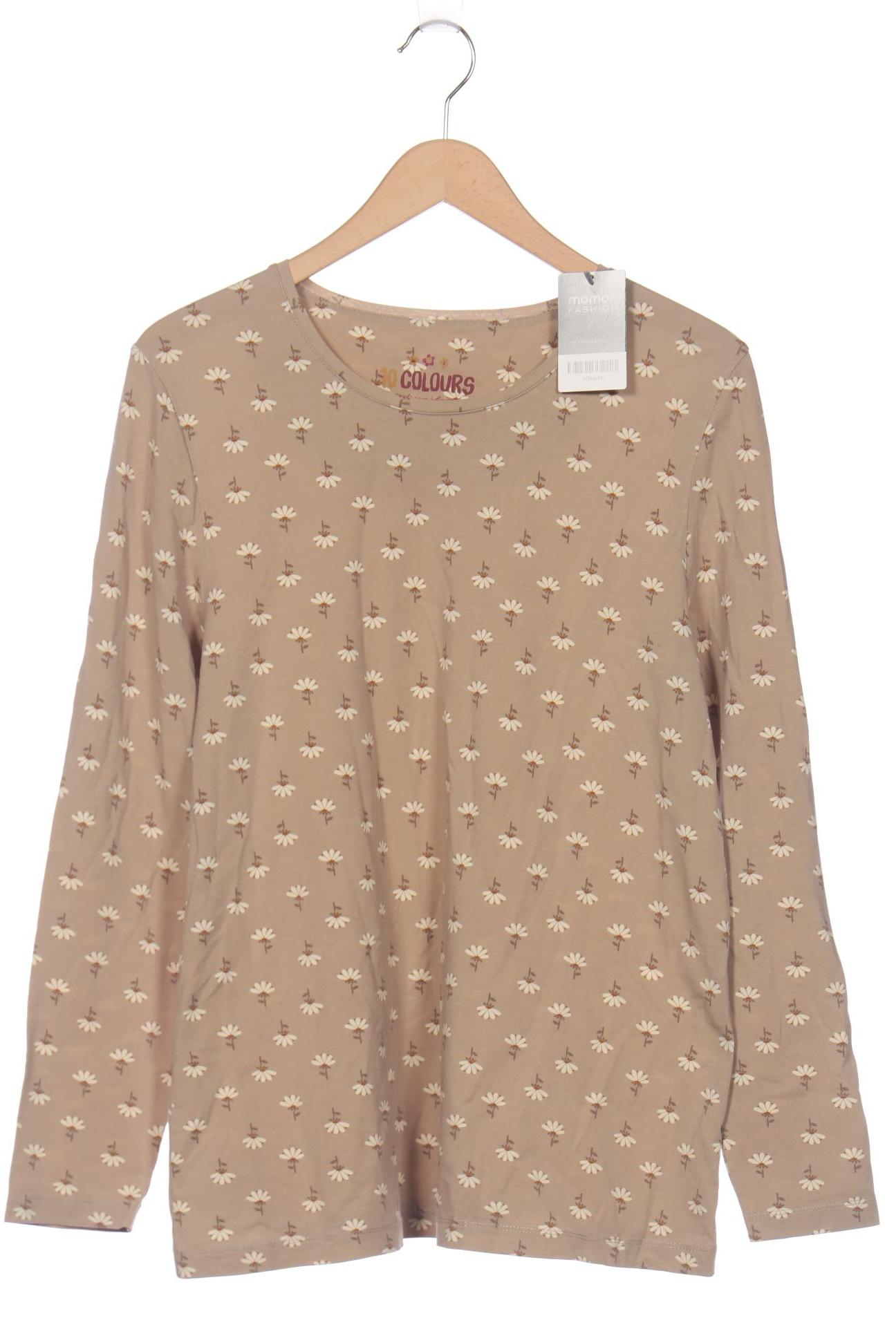 

Gudrun Sjödén Damen Langarmshirt, beige, Gr. 42