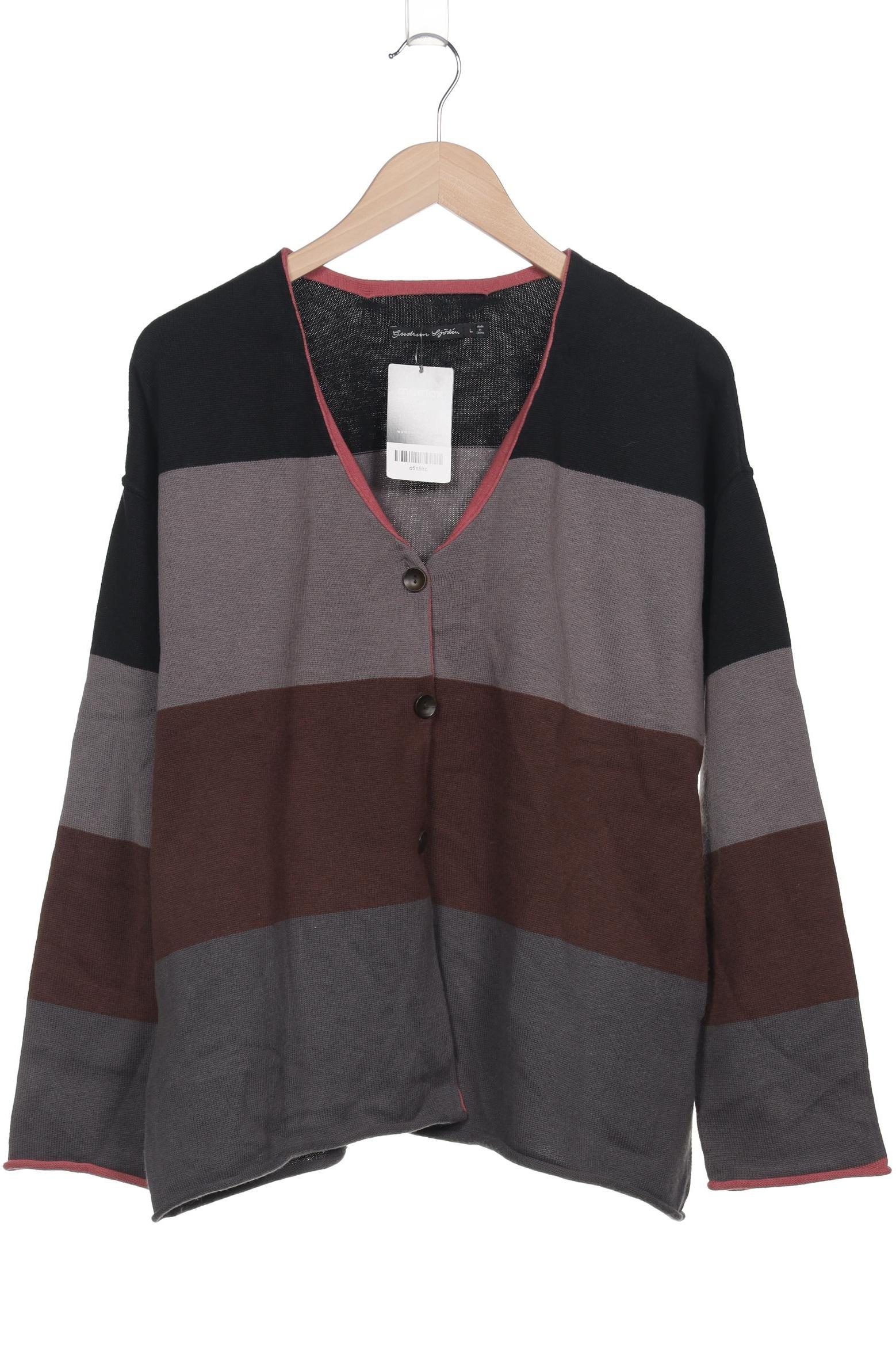 

Gudrun Sjödén Damen Strickjacke, grau, Gr. 42