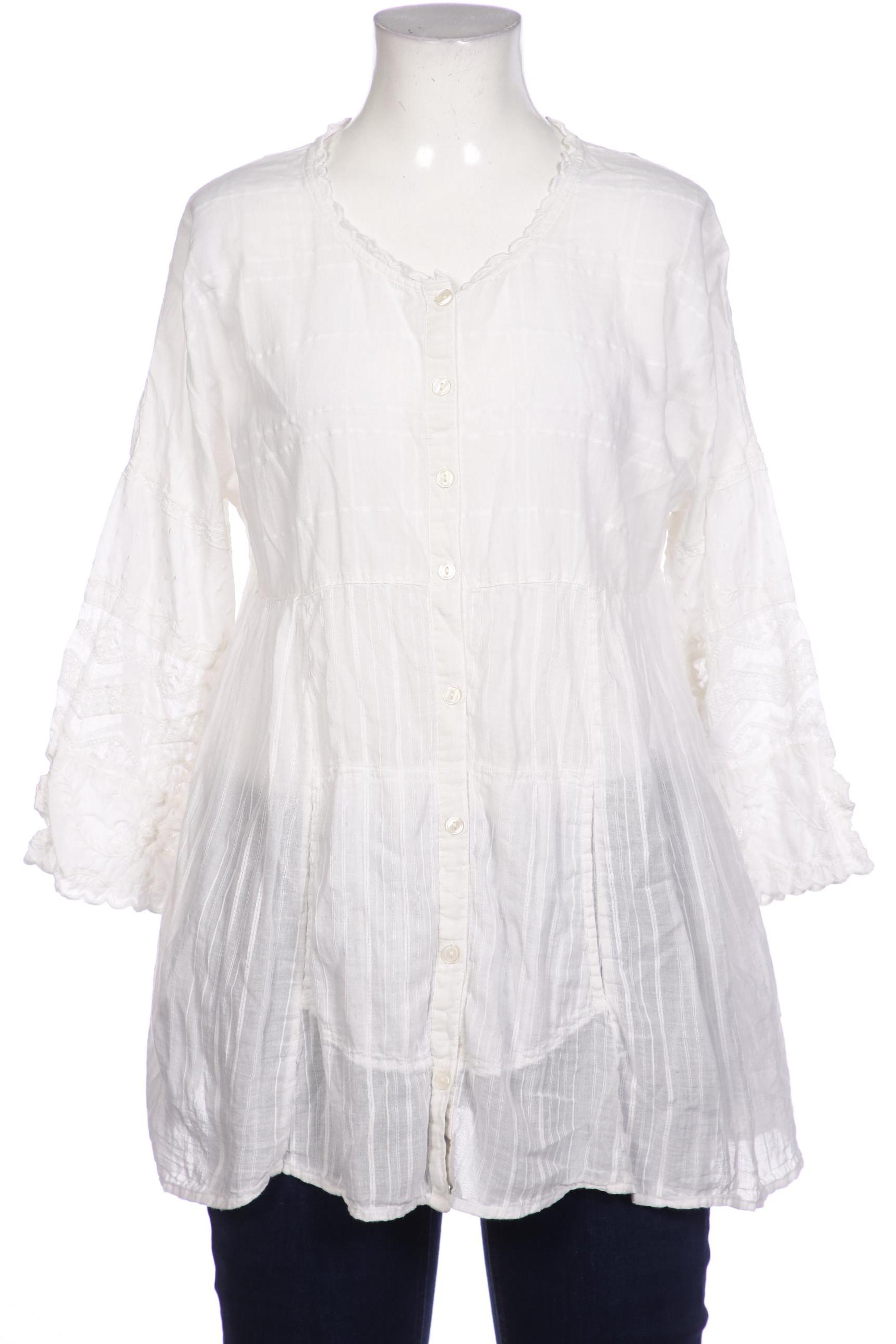 

Gudrun Sjödén Damen Bluse, cremeweiß, Gr. 36