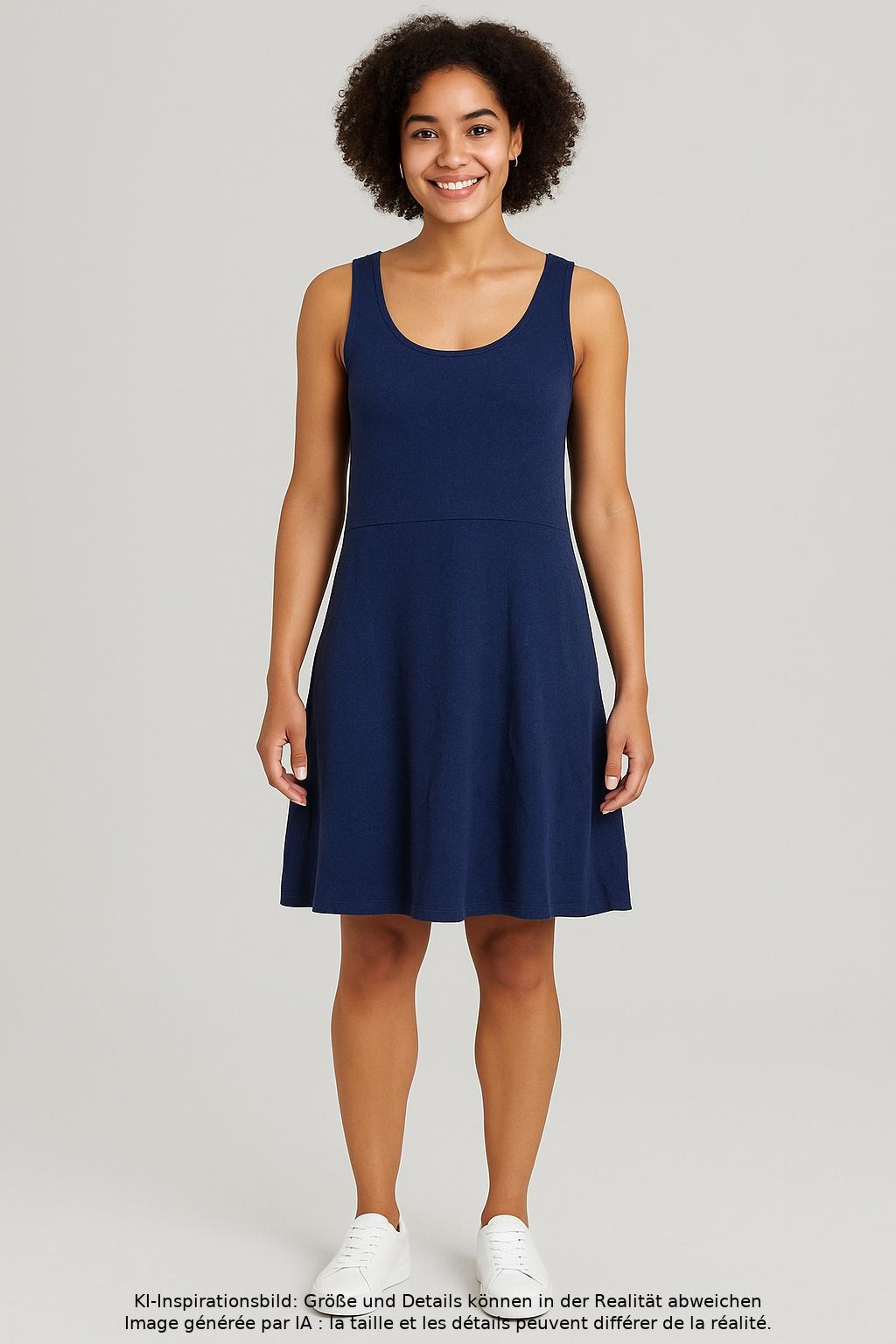 

Gudrun Sjödén Damen Kleid, marineblau, Gr. 36