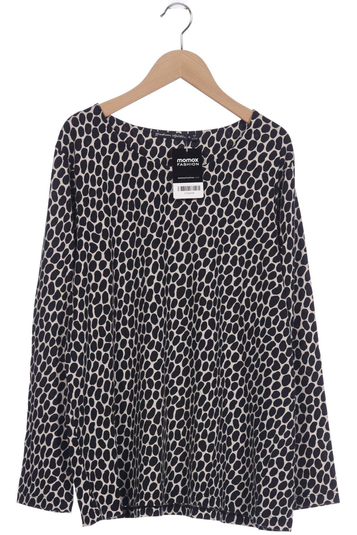

Gudrun Sjödén Damen Langarmshirt, marineblau, Gr. 44