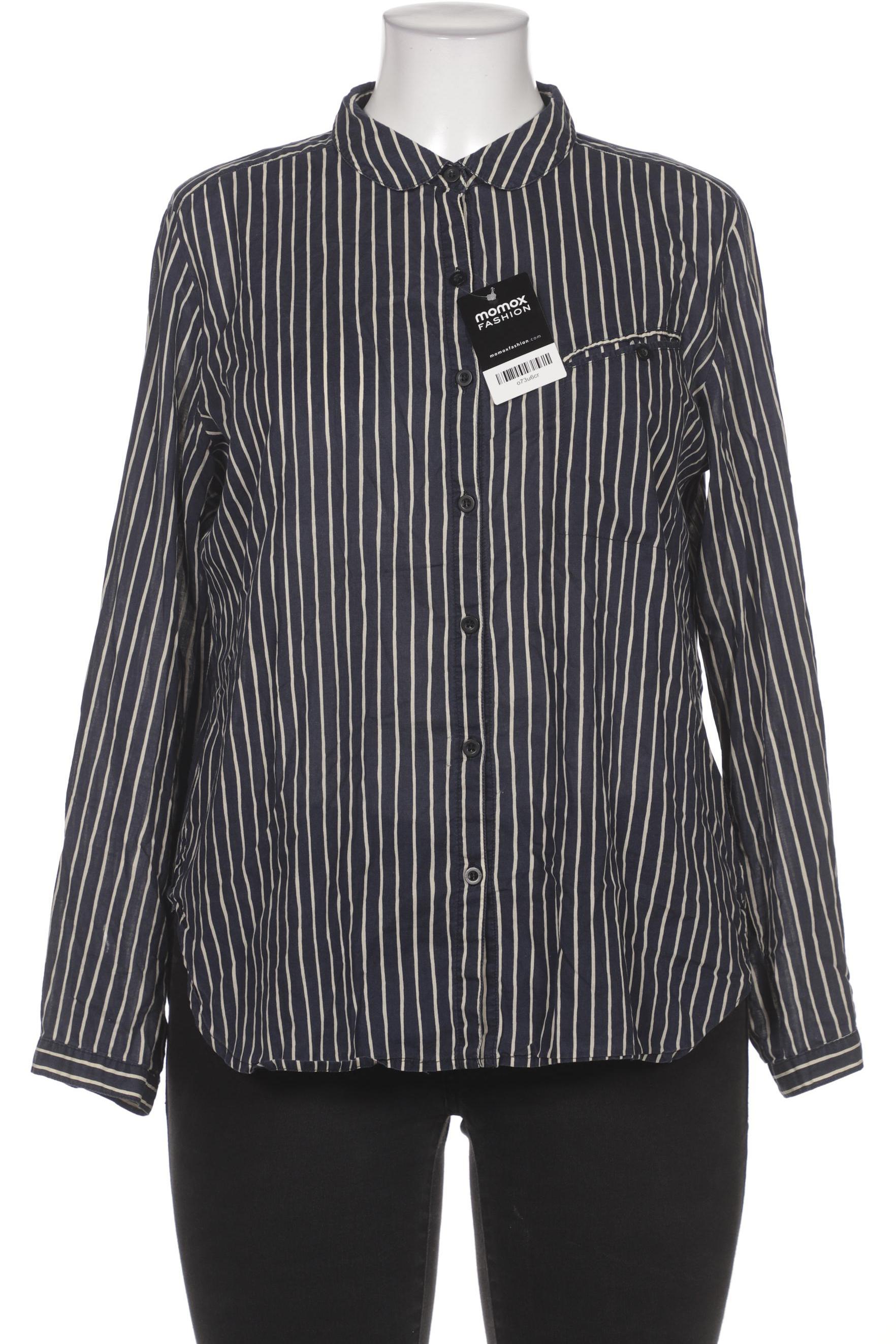 

Gudrun Sjödén Damen Bluse, marineblau, Gr. 42
