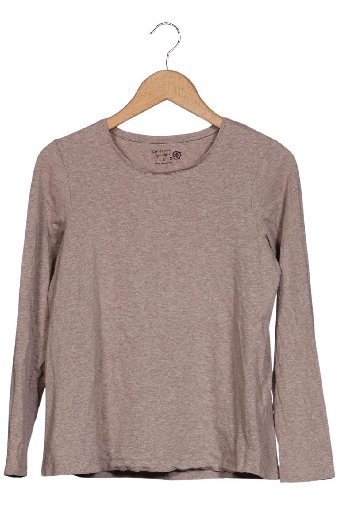 

Gudrun Sjödén Damen Langarmshirt, beige, Gr. 36