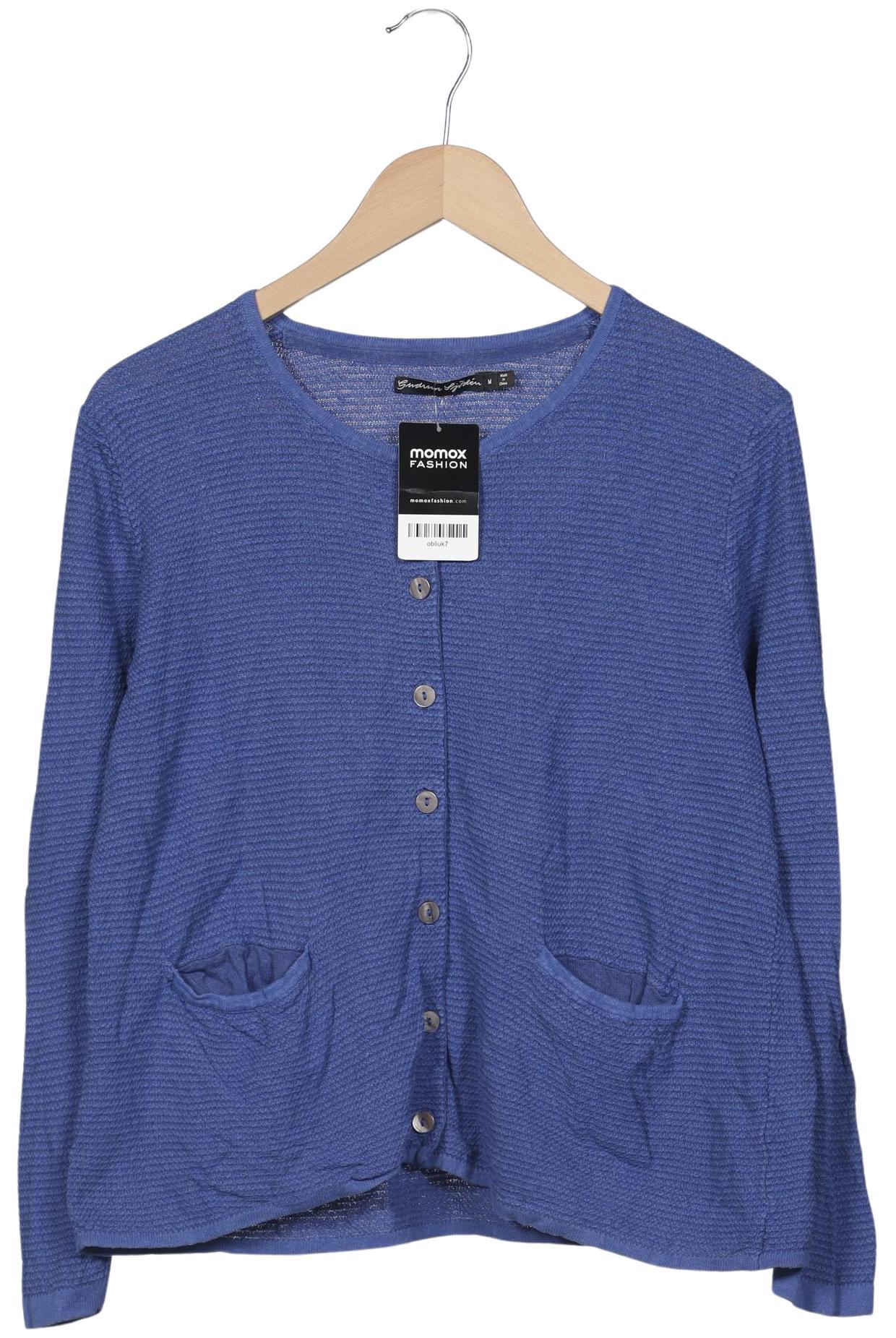 

Gudrun Sjödén Damen Strickjacke, blau, Gr. 38
