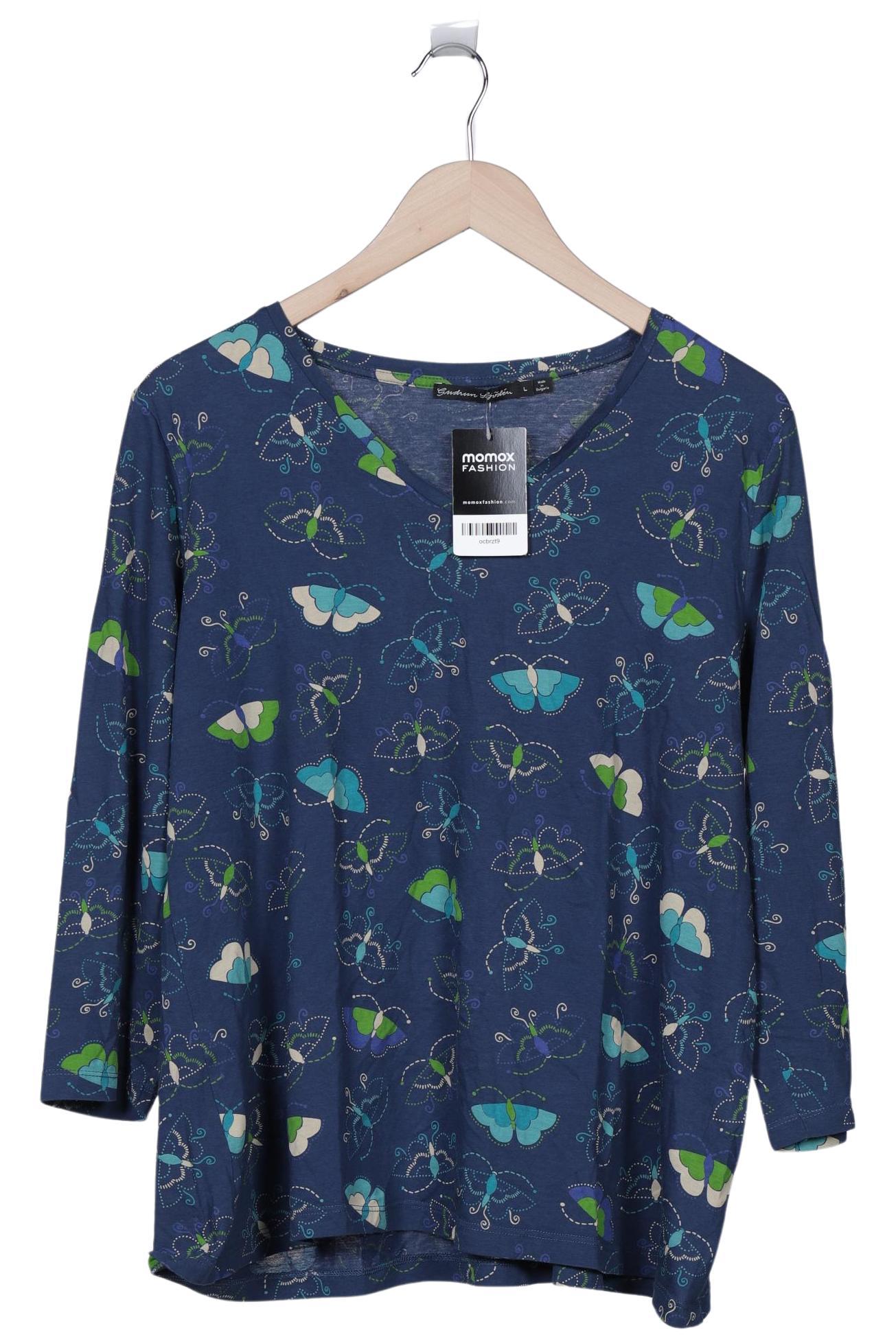 

Gudrun Sjödén Damen Langarmshirt, mehrfarbig, Gr. 42