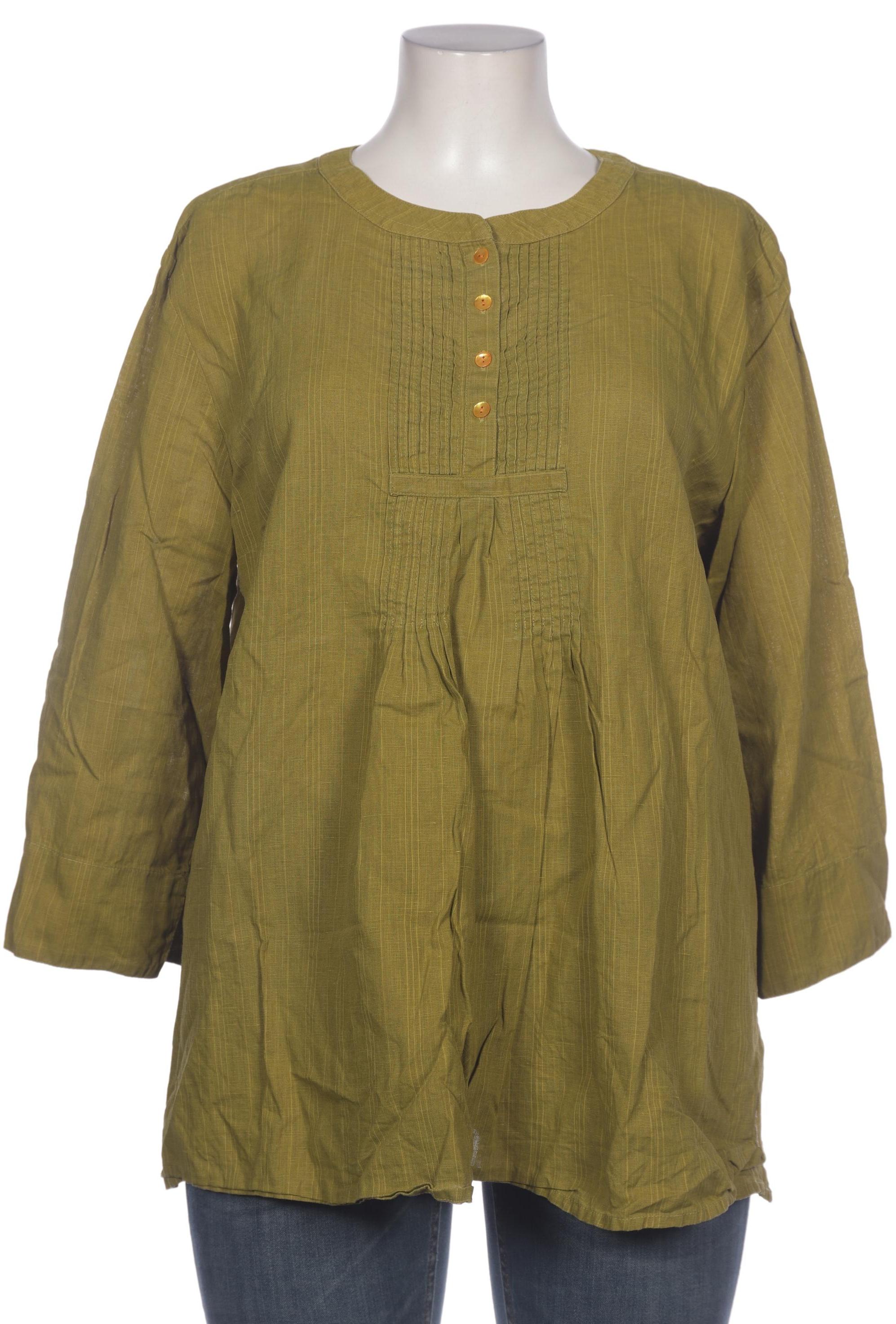 

Gudrun Sjödén Damen Bluse, grün, Gr. 44