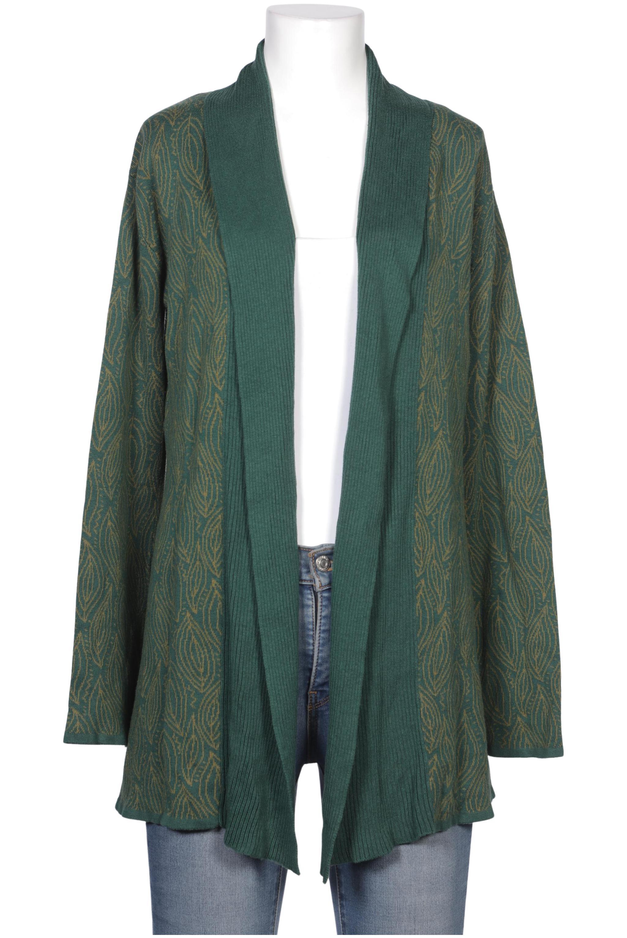 

Gudrun Sjödén Damen Strickjacke, grün, Gr. 38