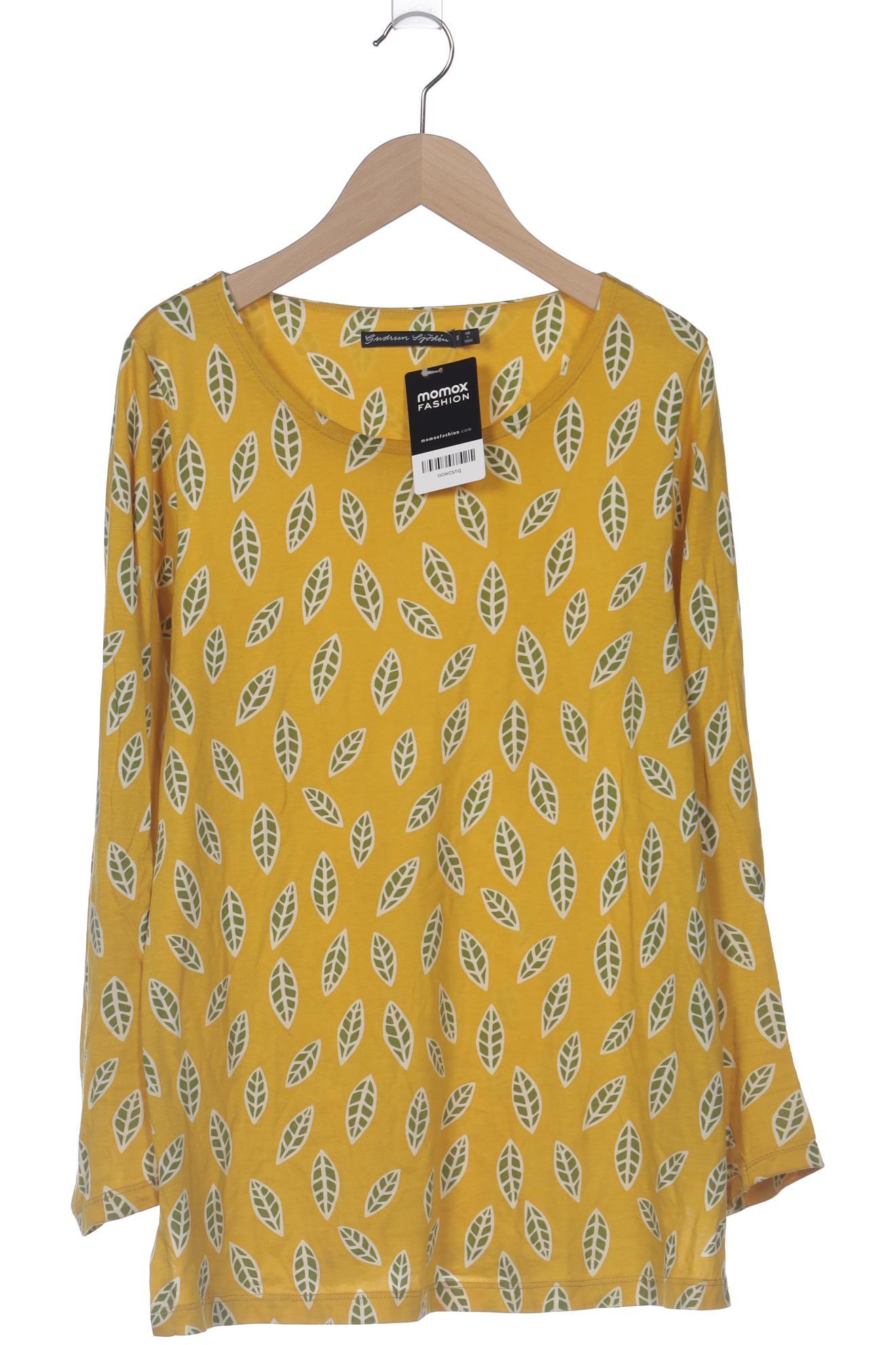 

Gudrun Sjödén Damen Langarmshirt, gelb, Gr. 36
