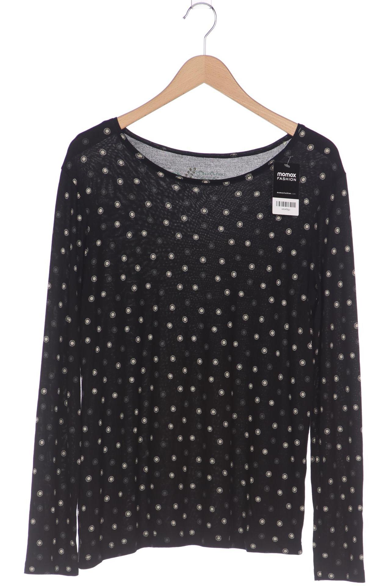 

Gudrun Sjödén Damen Langarmshirt, schwarz, Gr. 42