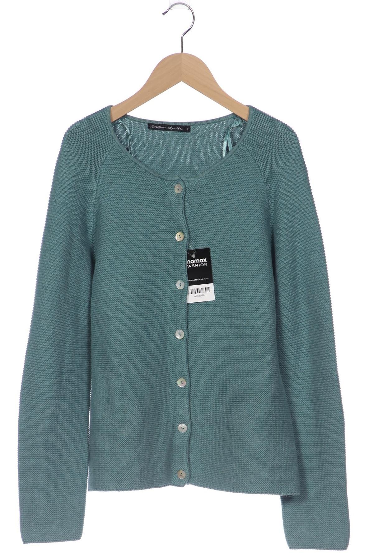 

Gudrun Sjödén Damen Strickjacke, türkis, Gr. 36