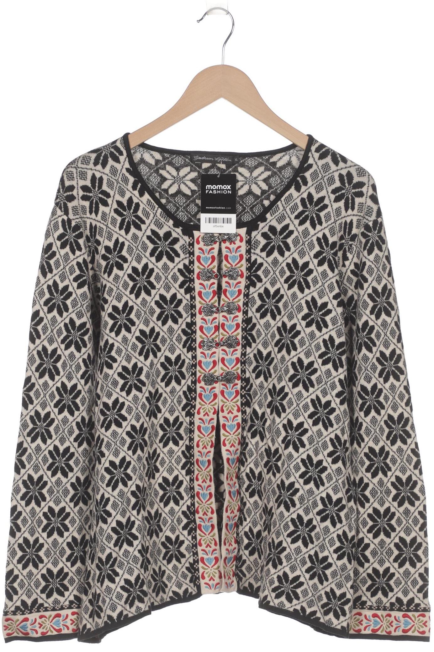 

Gudrun Sjödén Damen Strickjacke, schwarz, Gr. 44