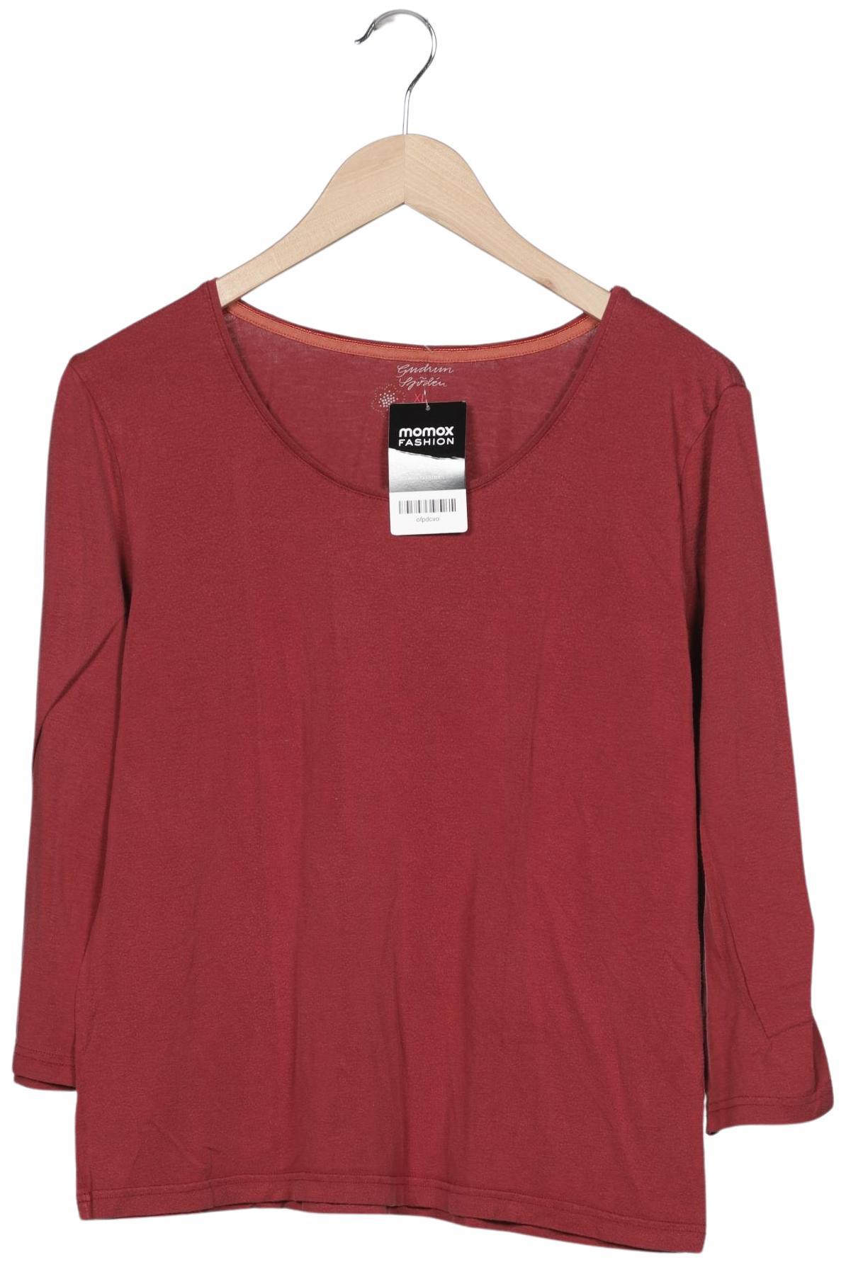 

Gudrun Sjödén Damen Langarmshirt, rot, Gr. 44