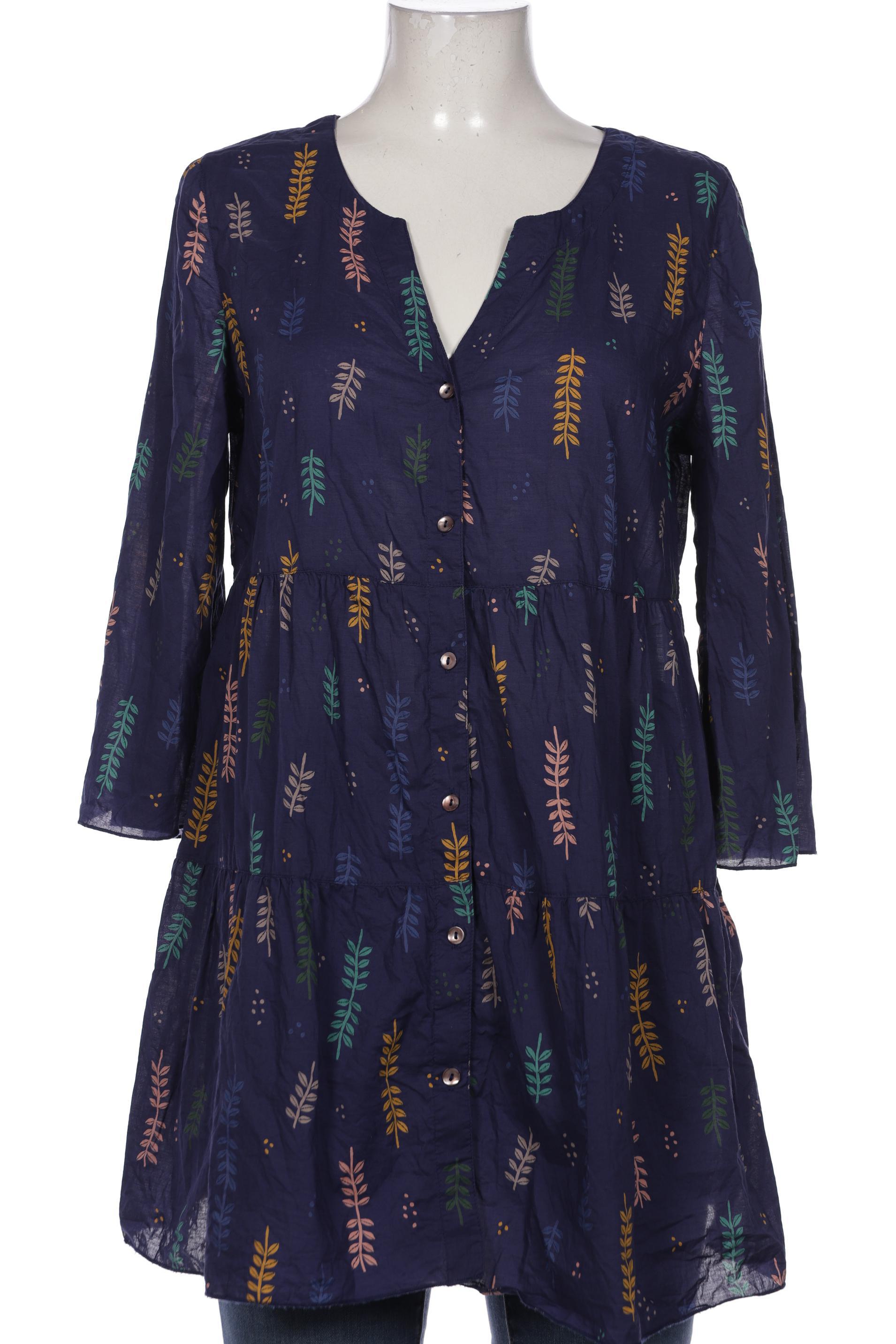 

Gudrun Sjödén Damen Bluse, marineblau, Gr. 38
