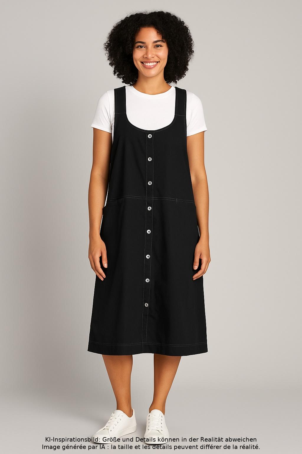 

Gudrun Sjödén Damen Kleid, schwarz, Gr. 36