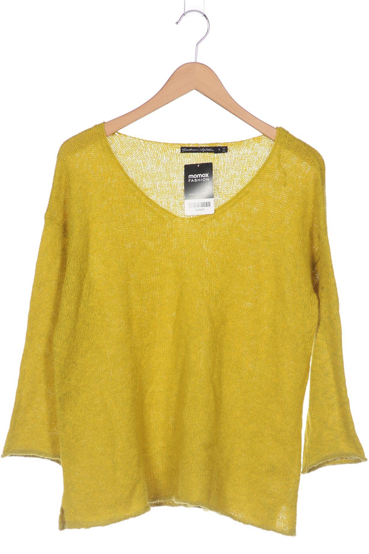 

Gudrun Sjödén Damen Pullover, gelb, Gr. 36