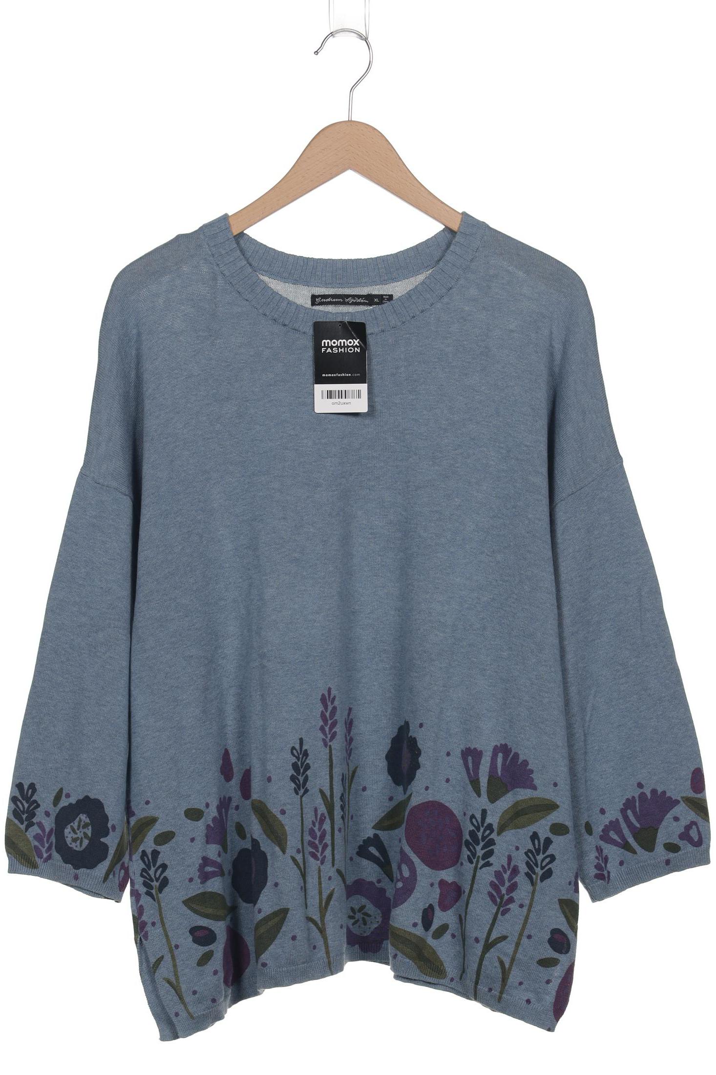 

Gudrun Sjödén Damen Pullover, blau, Gr. 44