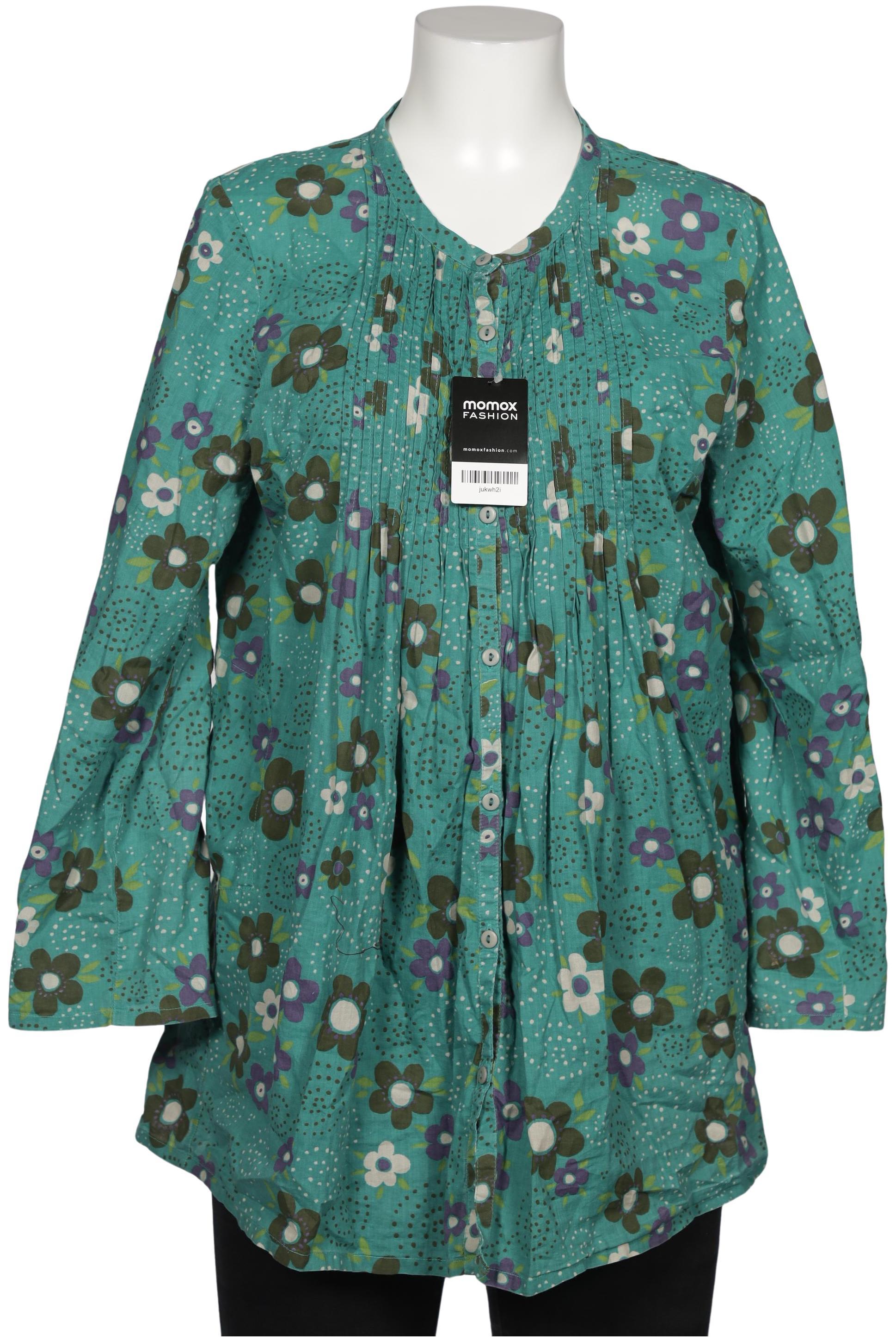 

Gudrun Sjödén Damen Bluse, türkis, Gr. 38