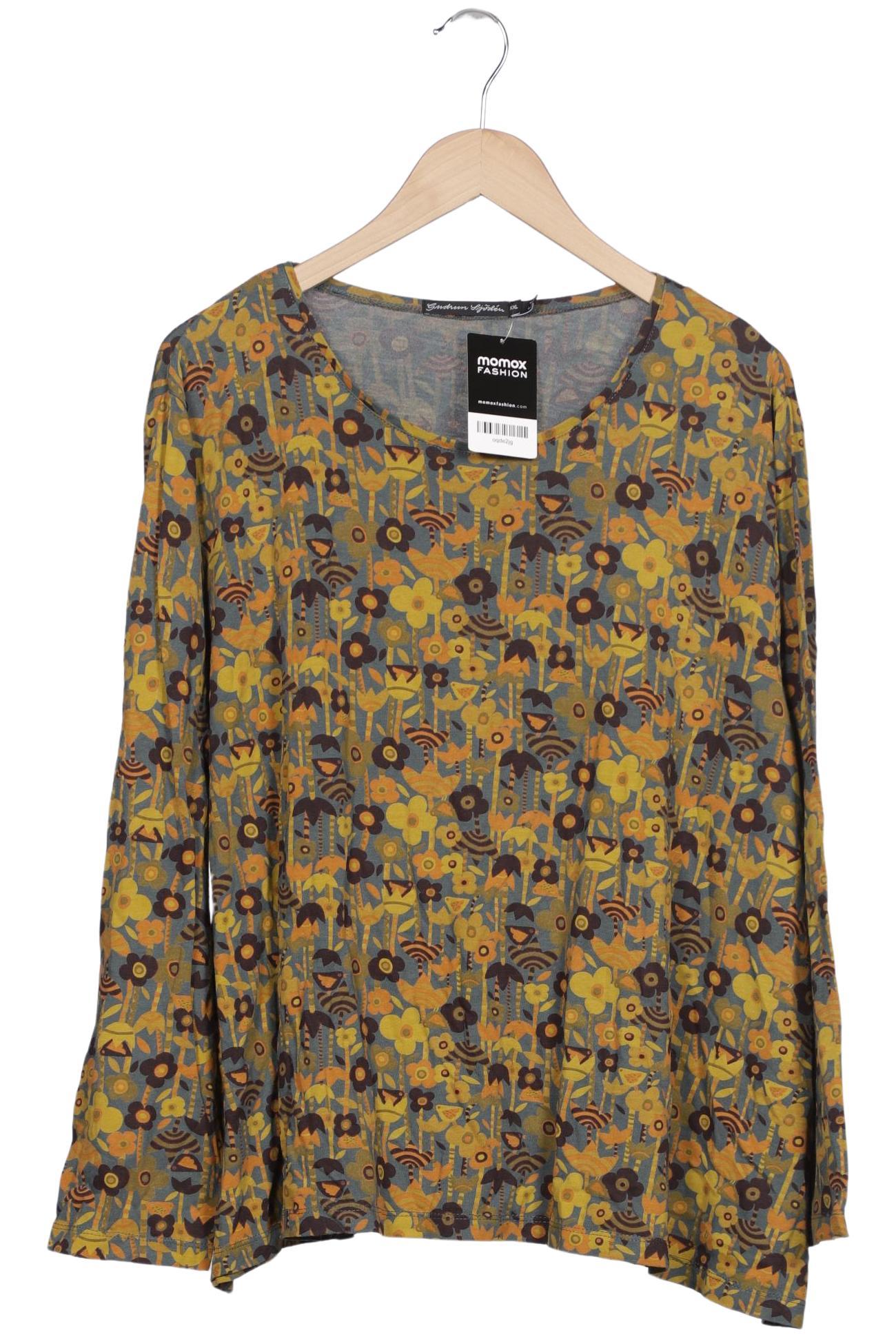

Gudrun Sjödén Damen Langarmshirt, braun, Gr. 46