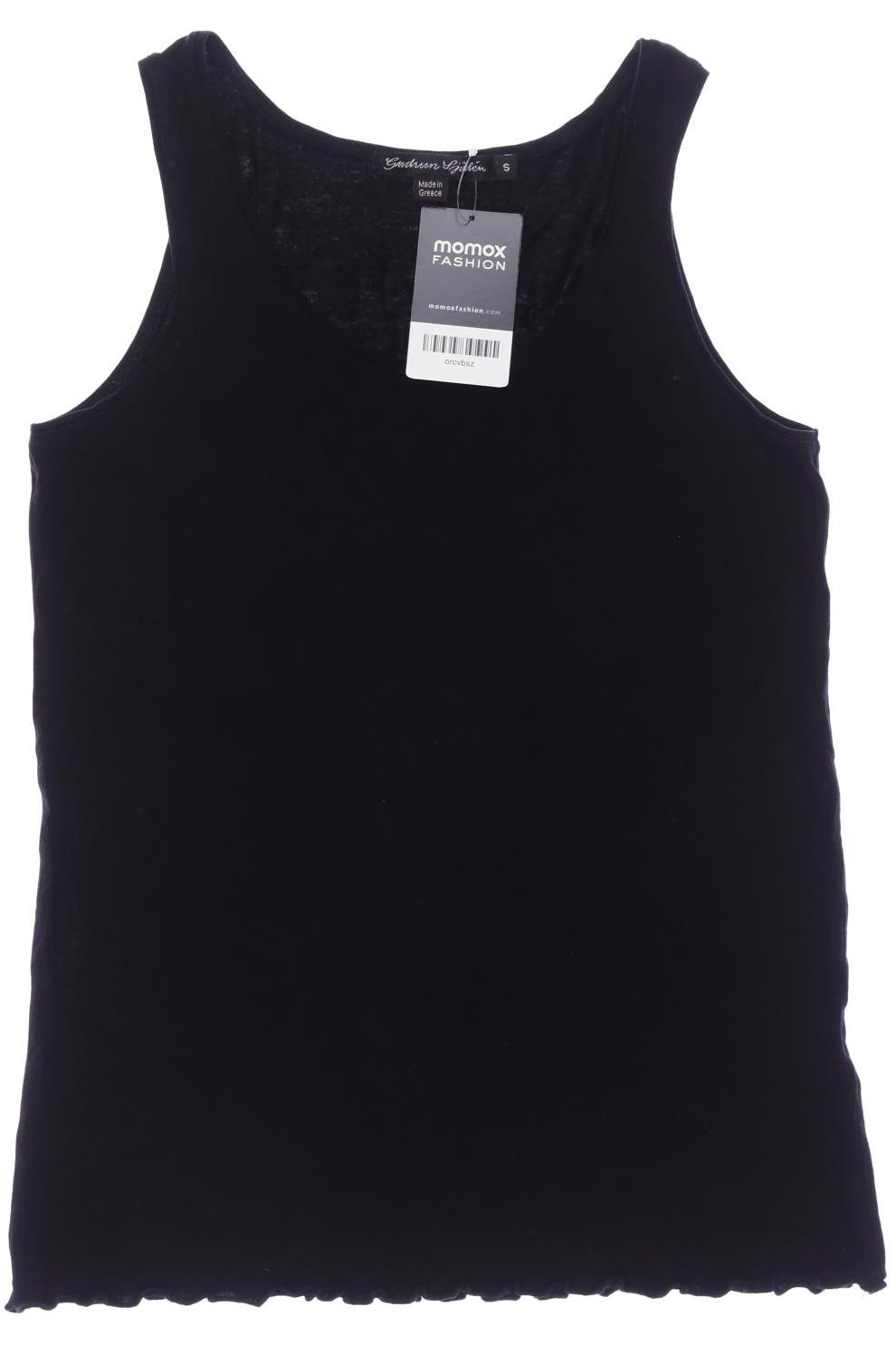 

Gudrun Sjödén Damen Top, schwarz, Gr. 36